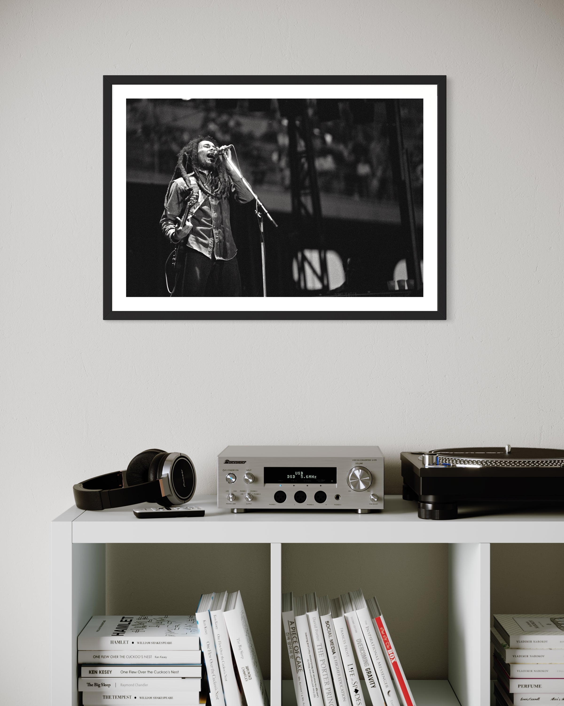 Portrait de Bob Marley - Photo d'art