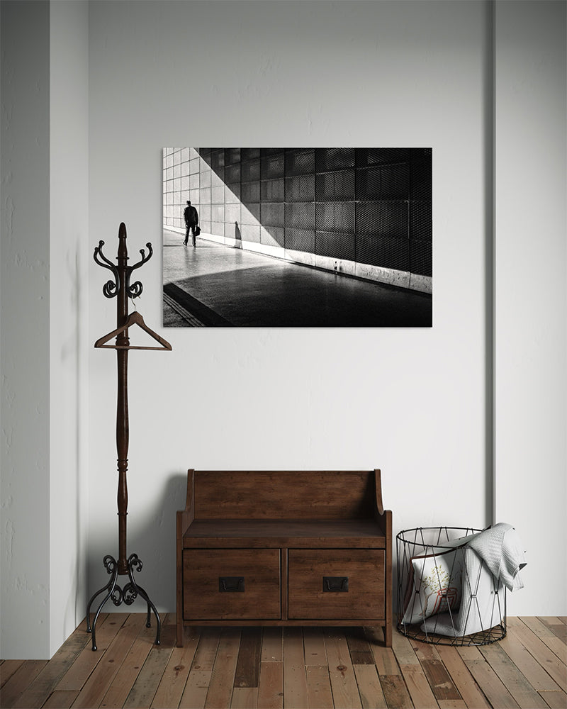 Au bout du chemin - Photo d'art