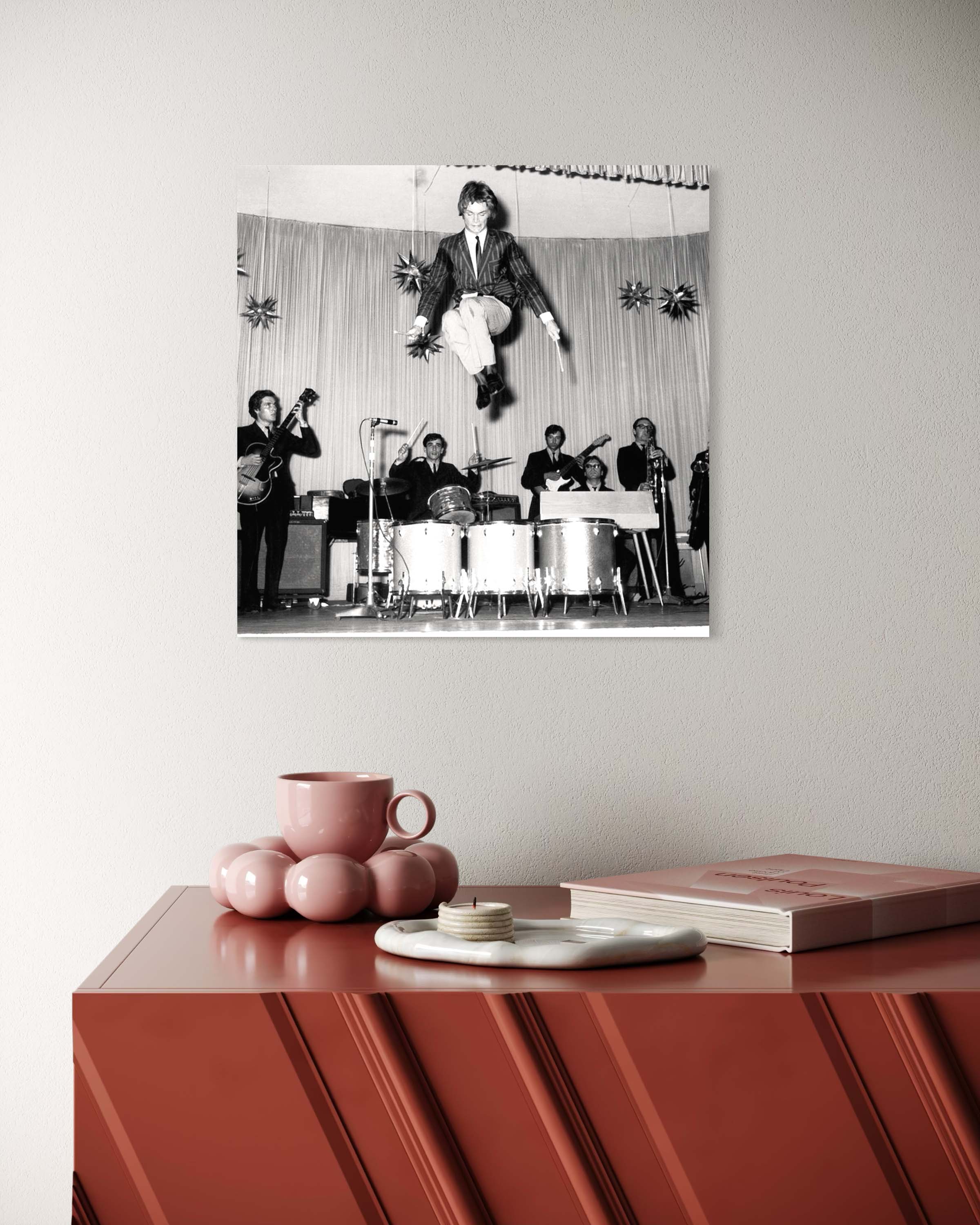 Claude François sur scène - Photo d'art