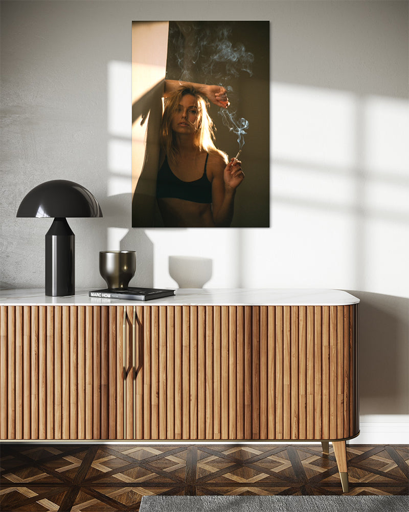 Ciggy Break with Anna - Photo d'art