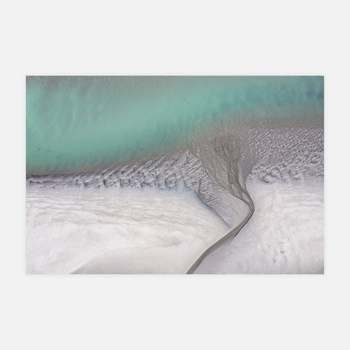 Coulée de vase - Photo d'art