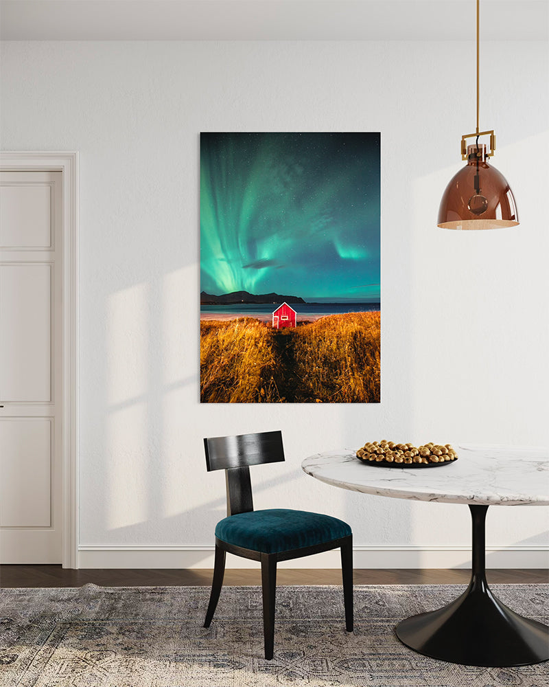 Crépuscule scandinave - Photo d'art