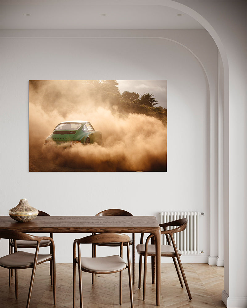 Dusty Donut with Oz - Photo d'art