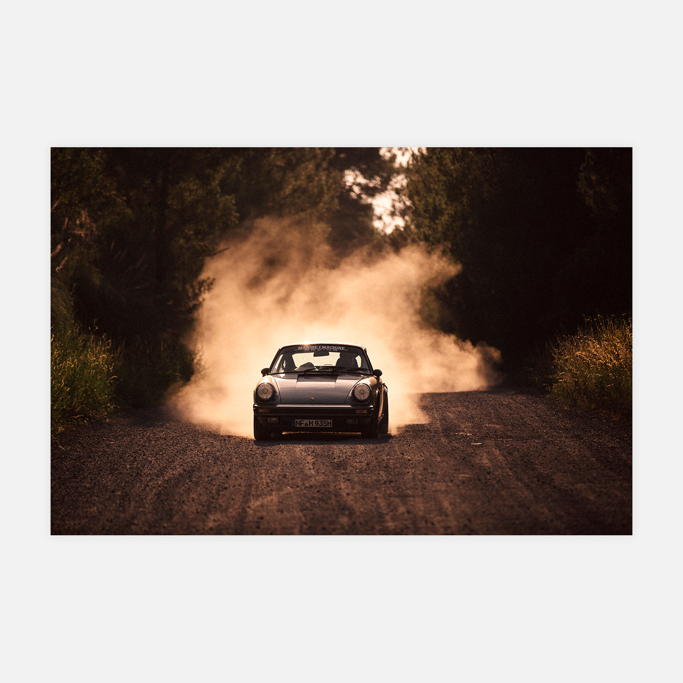 Dusty Marine Machine - Photo d'art