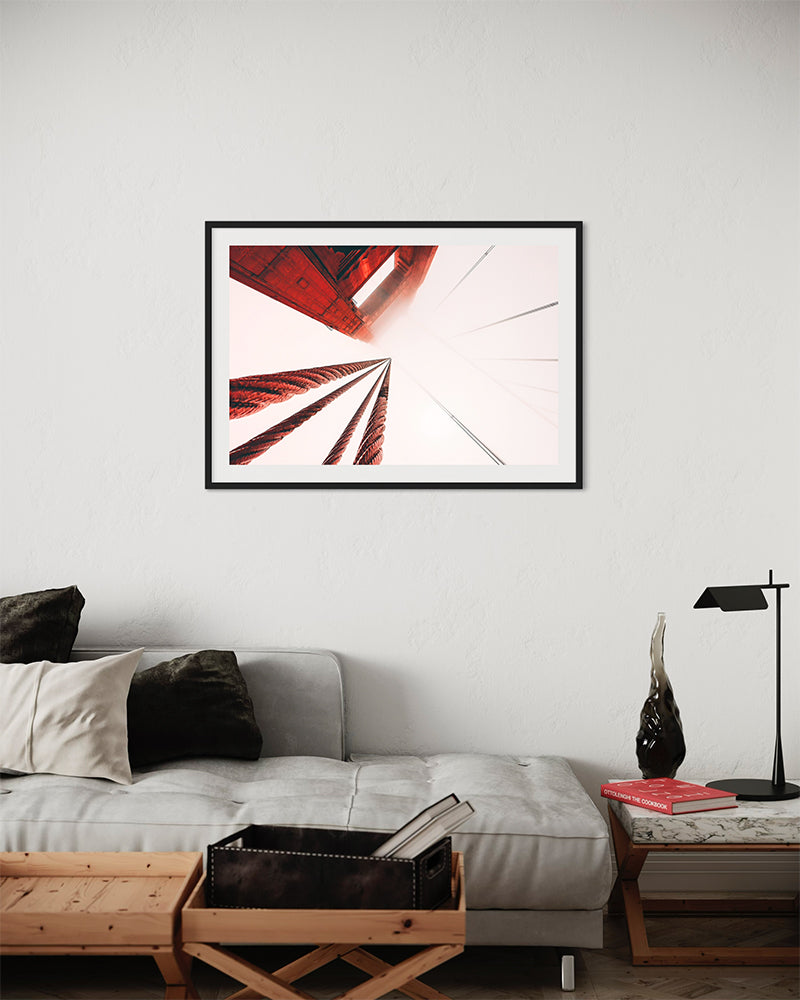 FOG CITY LOOK UP - Photo d'art