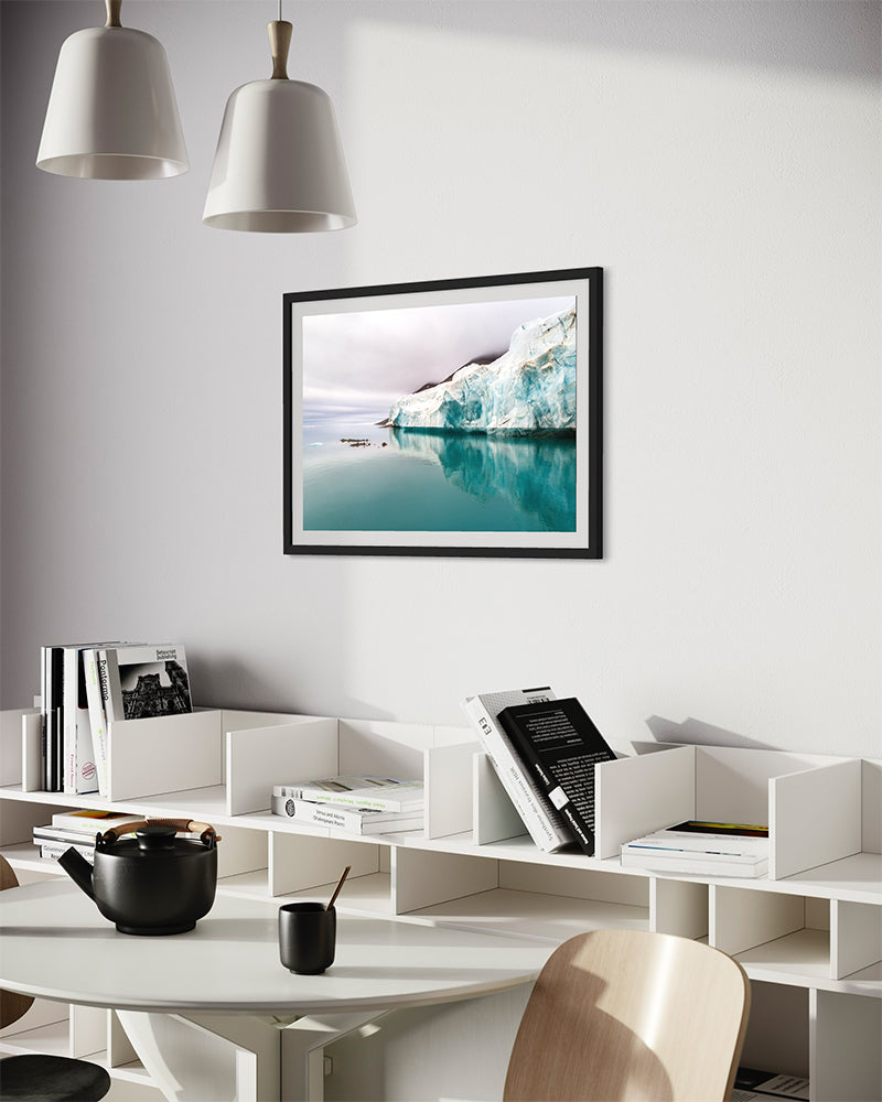 Front de glacier - Photo d'art