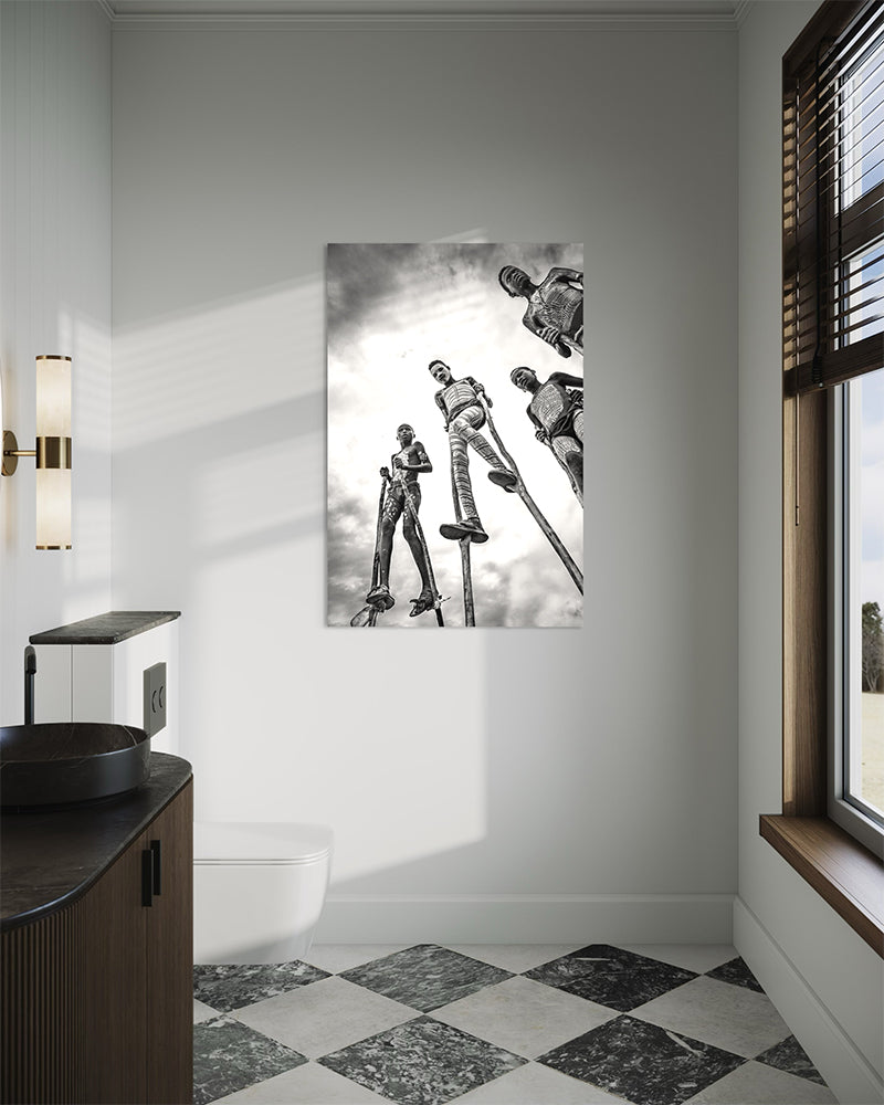 Haut perché - Photo d'art