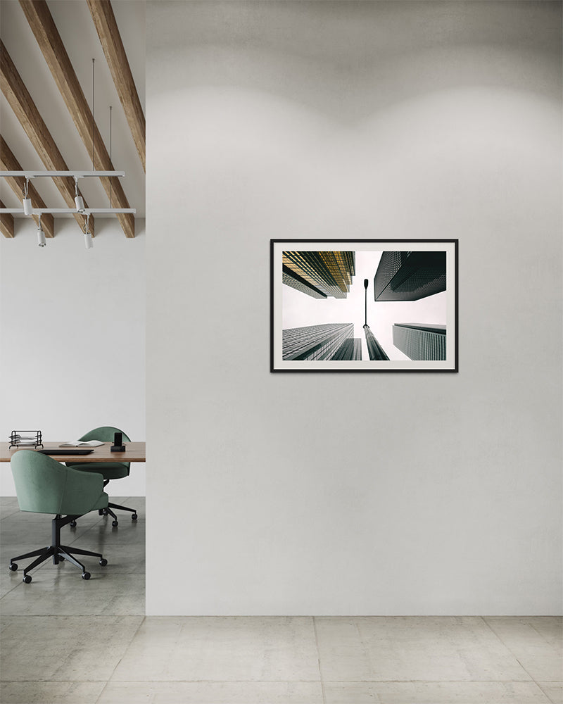 HOGTOWN LOOK UP - Photo d'art