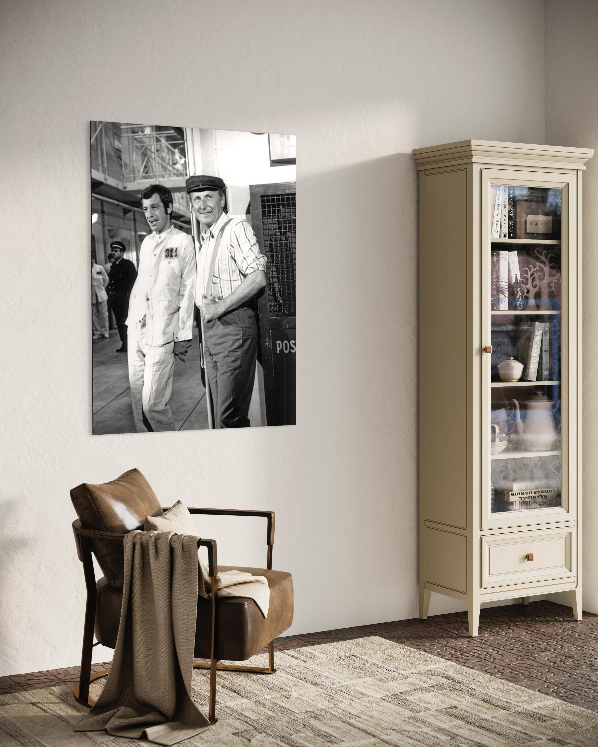 Jean-Paul Belmondo et Bourvil - Photo d'art