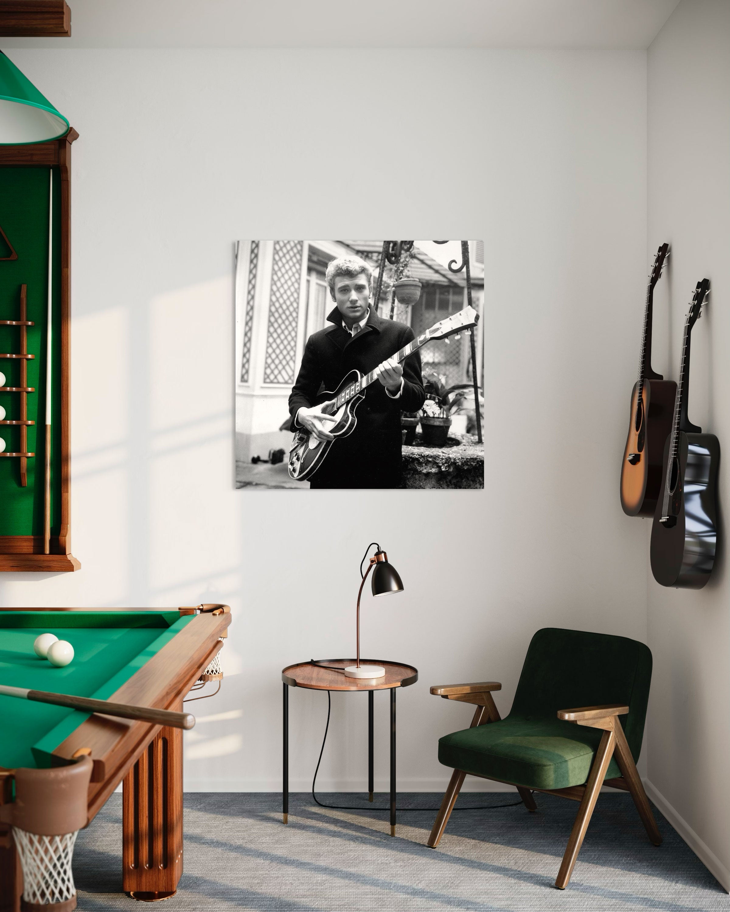 Johnny Hallyday - Photo d'art