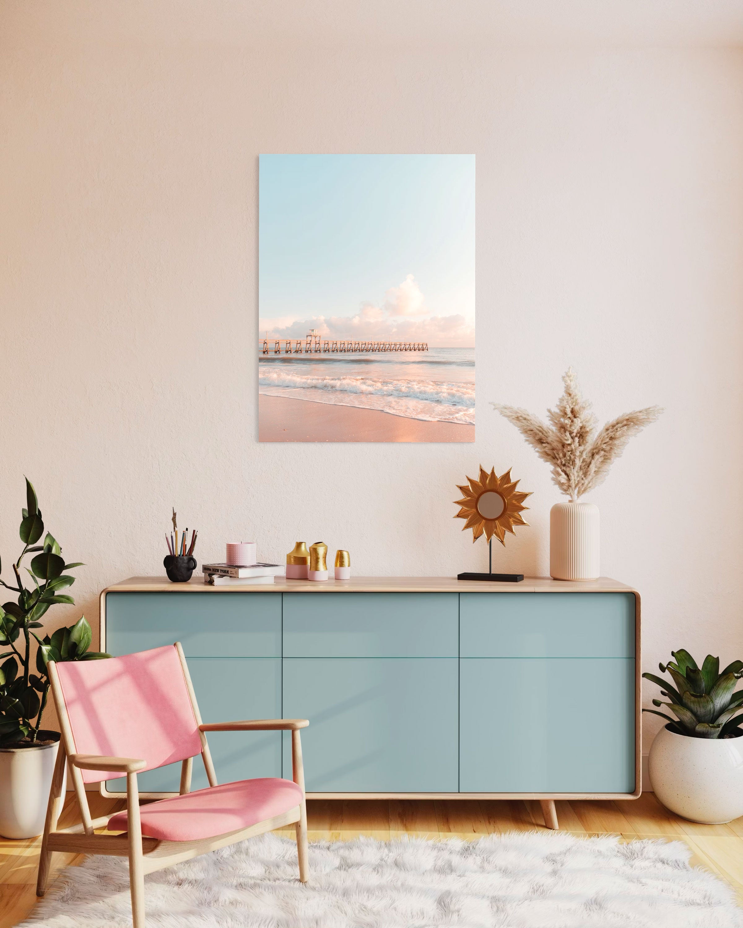 La jetée - Photo d'art