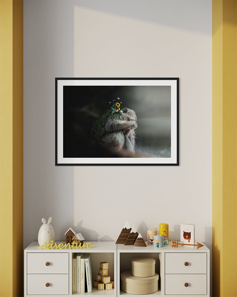 La solitude - Art digital