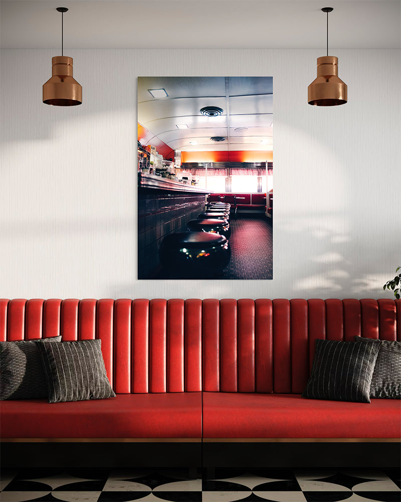 Le dîner pourpre - Photo d'art