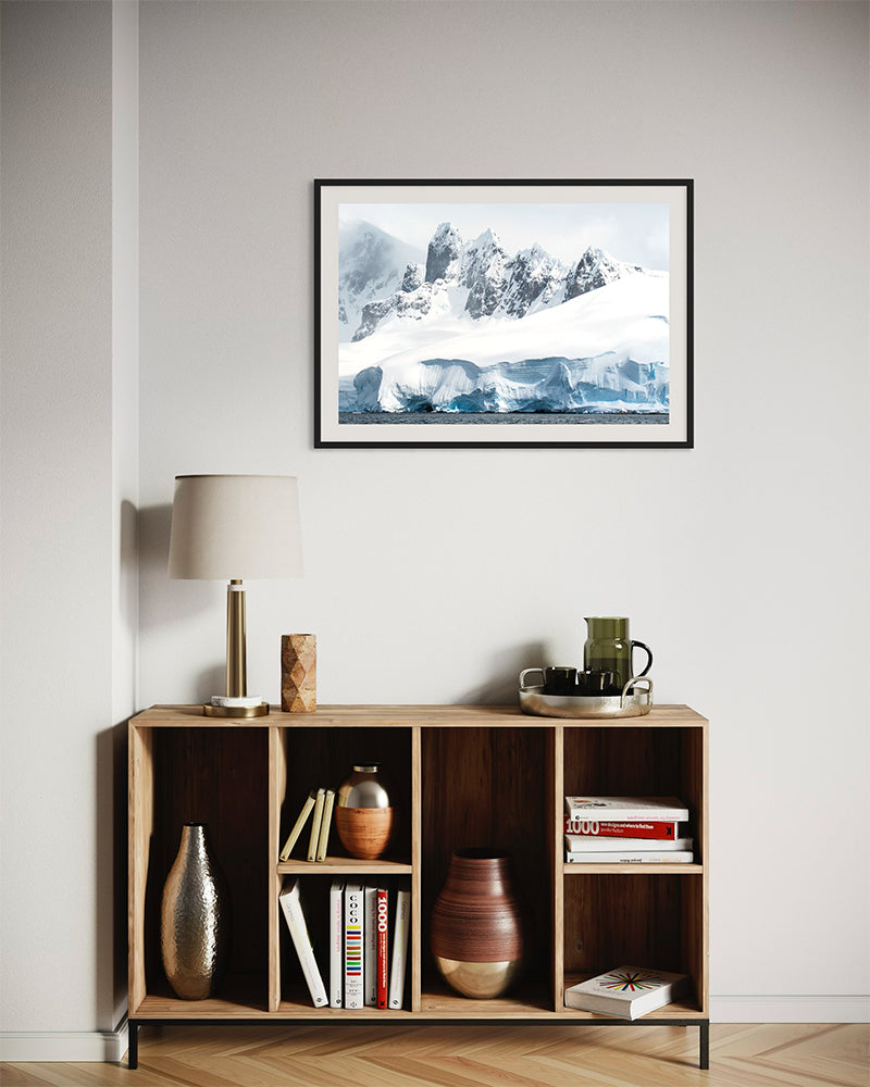 Les dents de l'Antarctique - Photo d'art