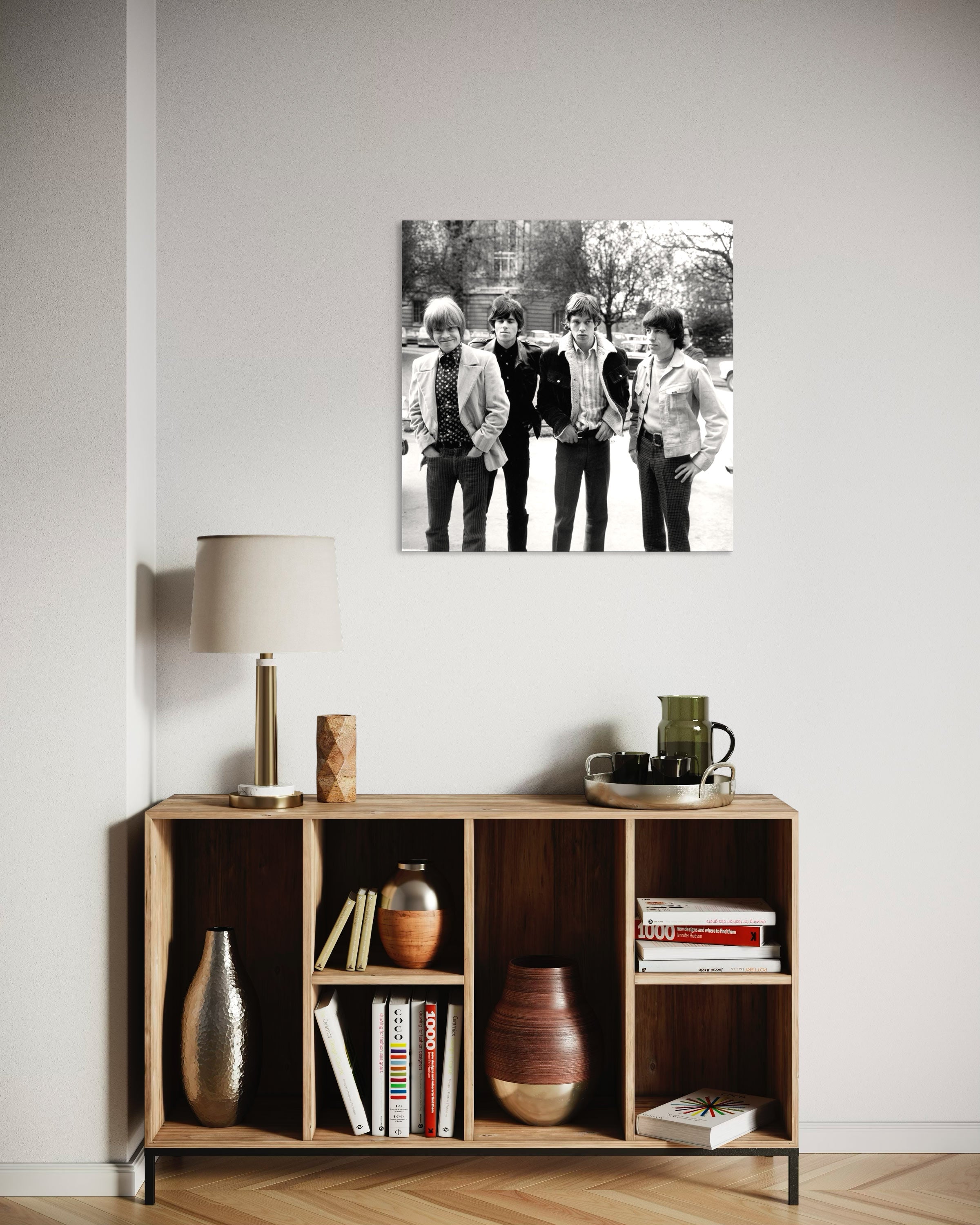 Les rolling stones à Paris - Photo d'art