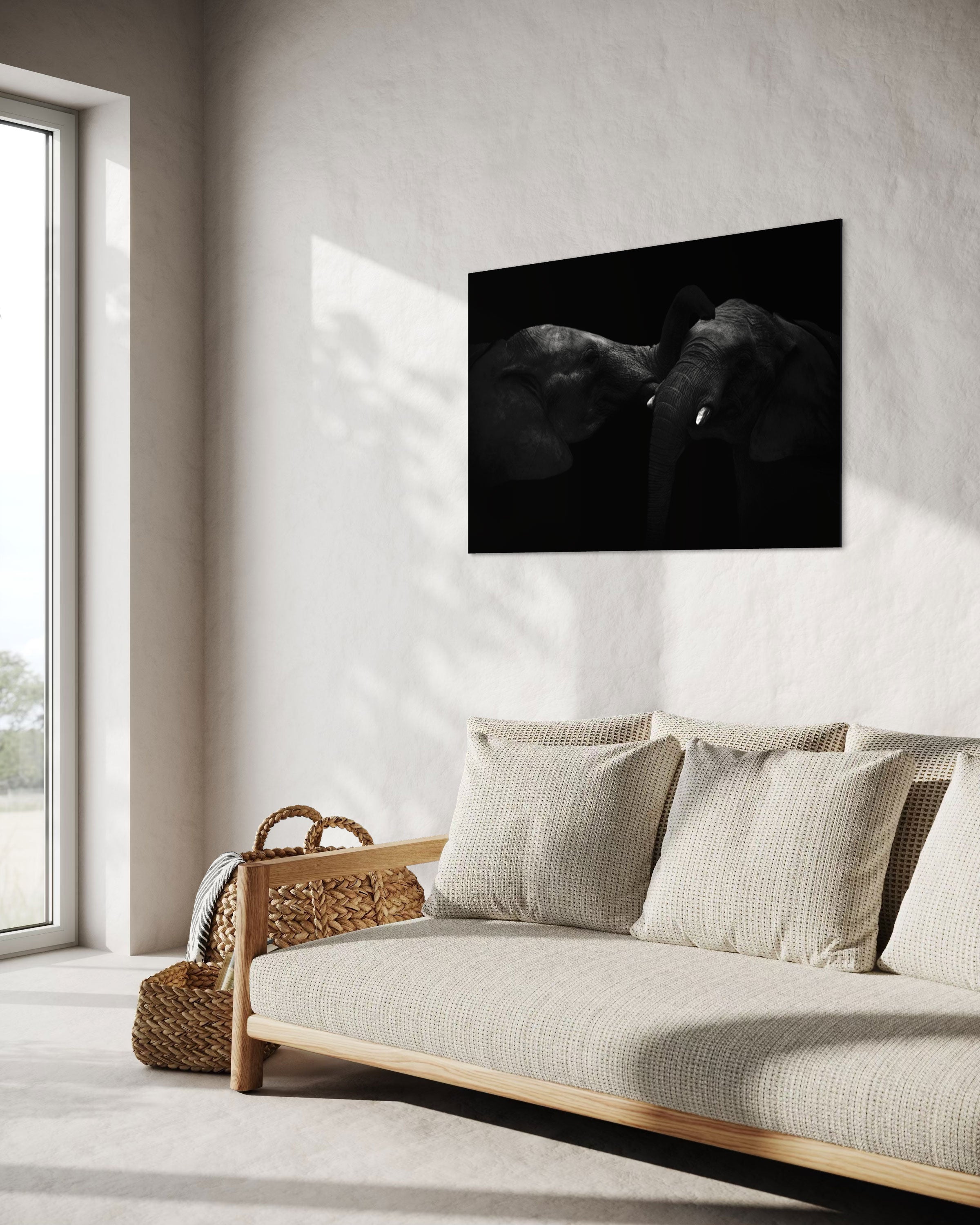 Moment de tendresse - Photo d'art