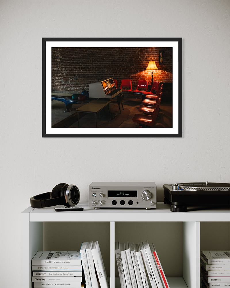 Partie de bowling - Photo d'art