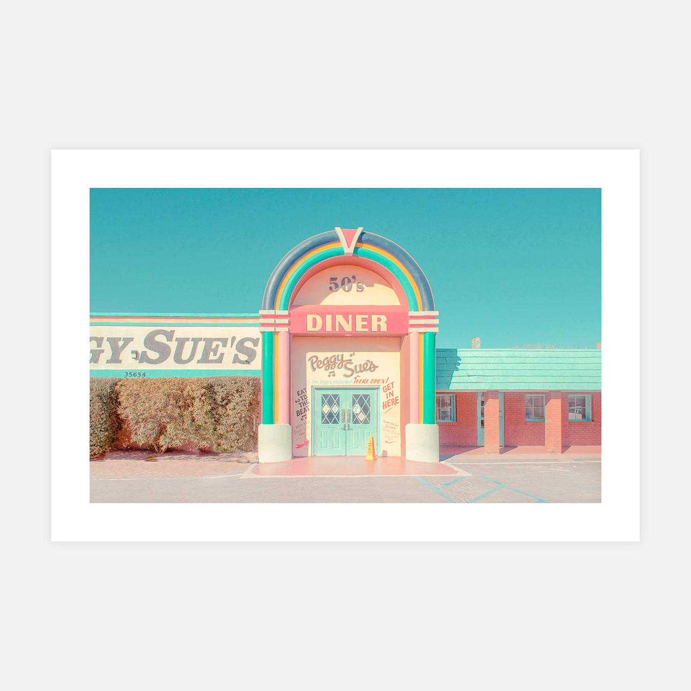 Colorful Peggy Sue - Photo d'art