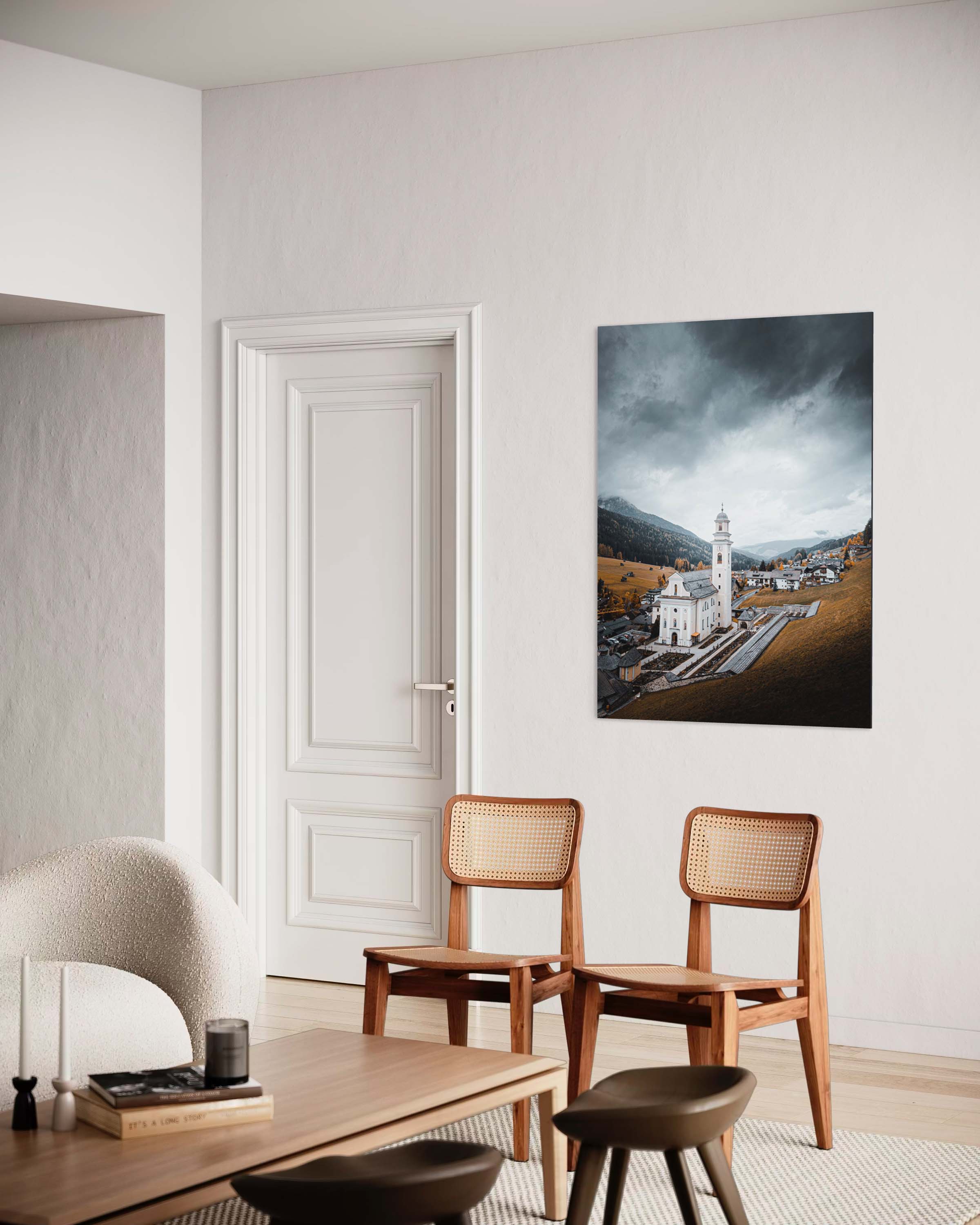 L'église de Sesto - Photo d'art