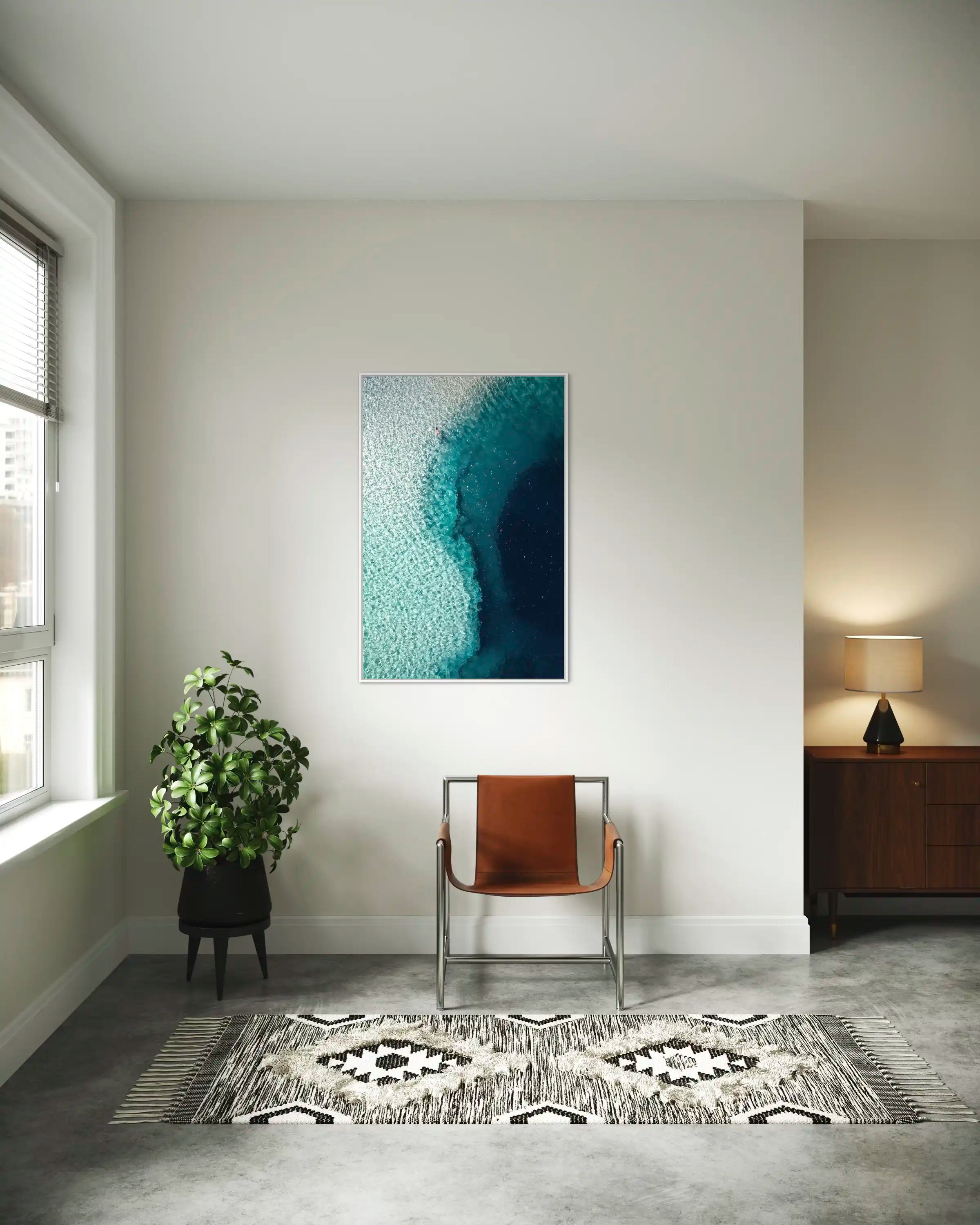 Infini bleu - Photo d'art