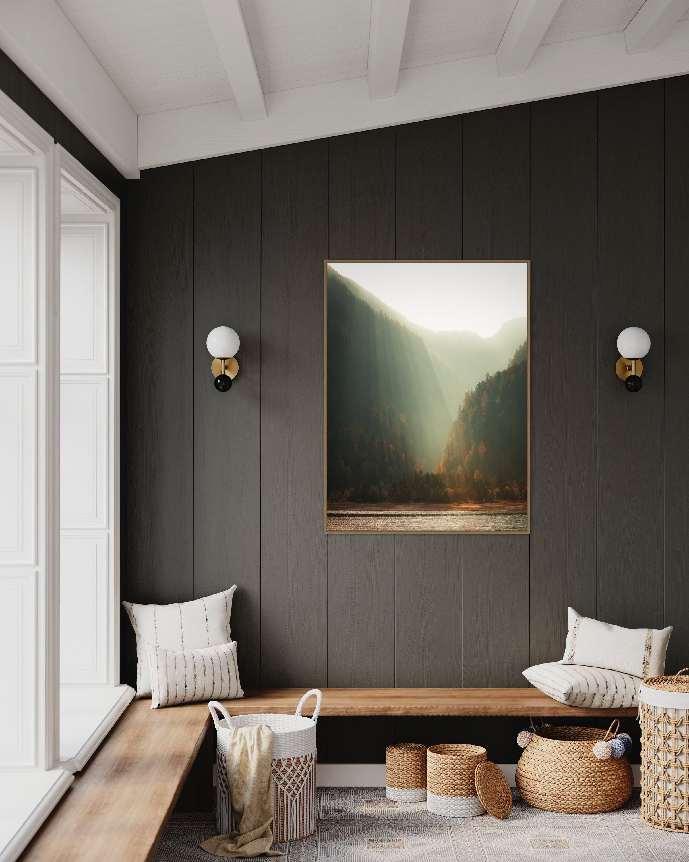 Brume matinale - Photo d'art