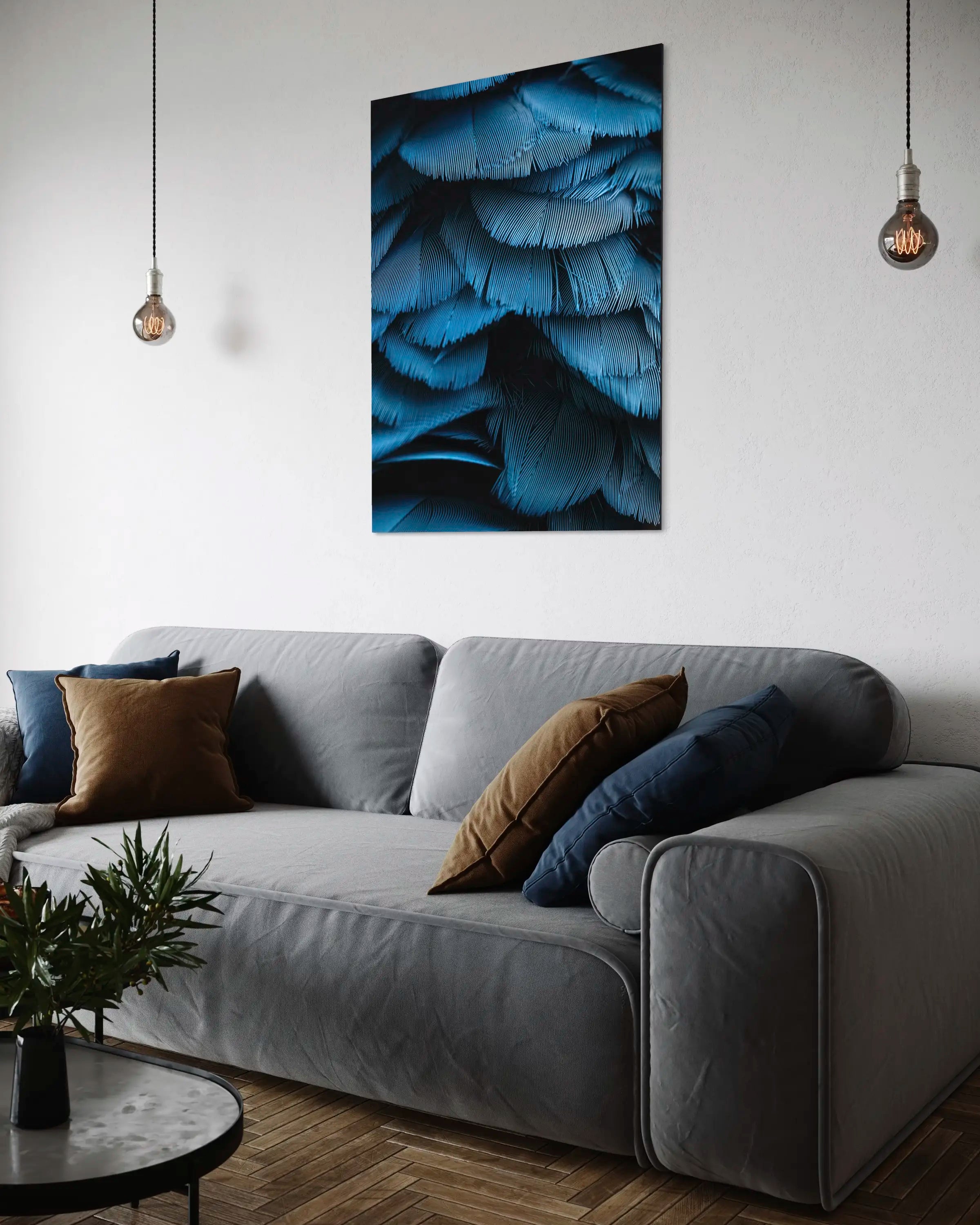 Ara bleu - Photo d'art