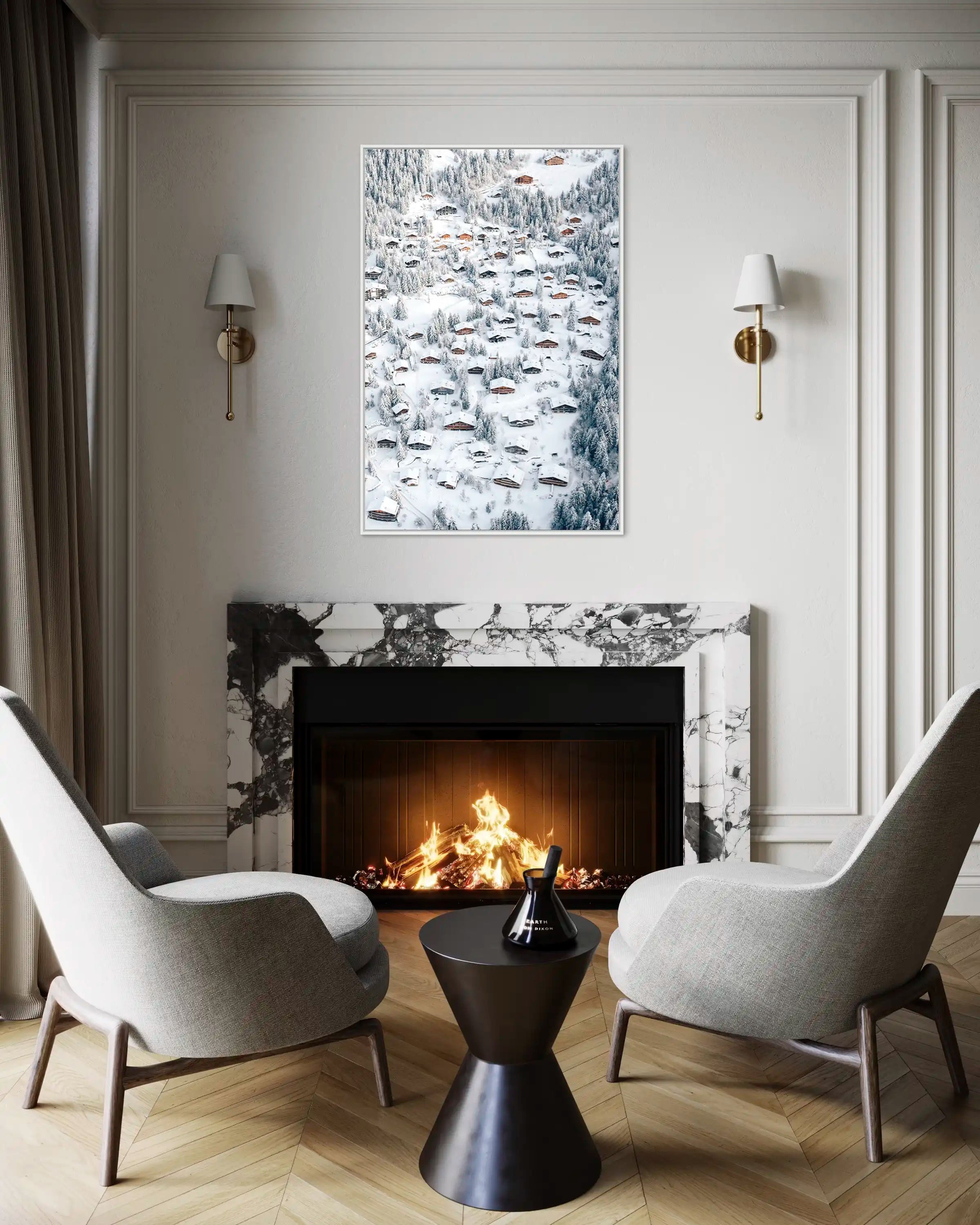 Chalets Suisses - Photo d'art