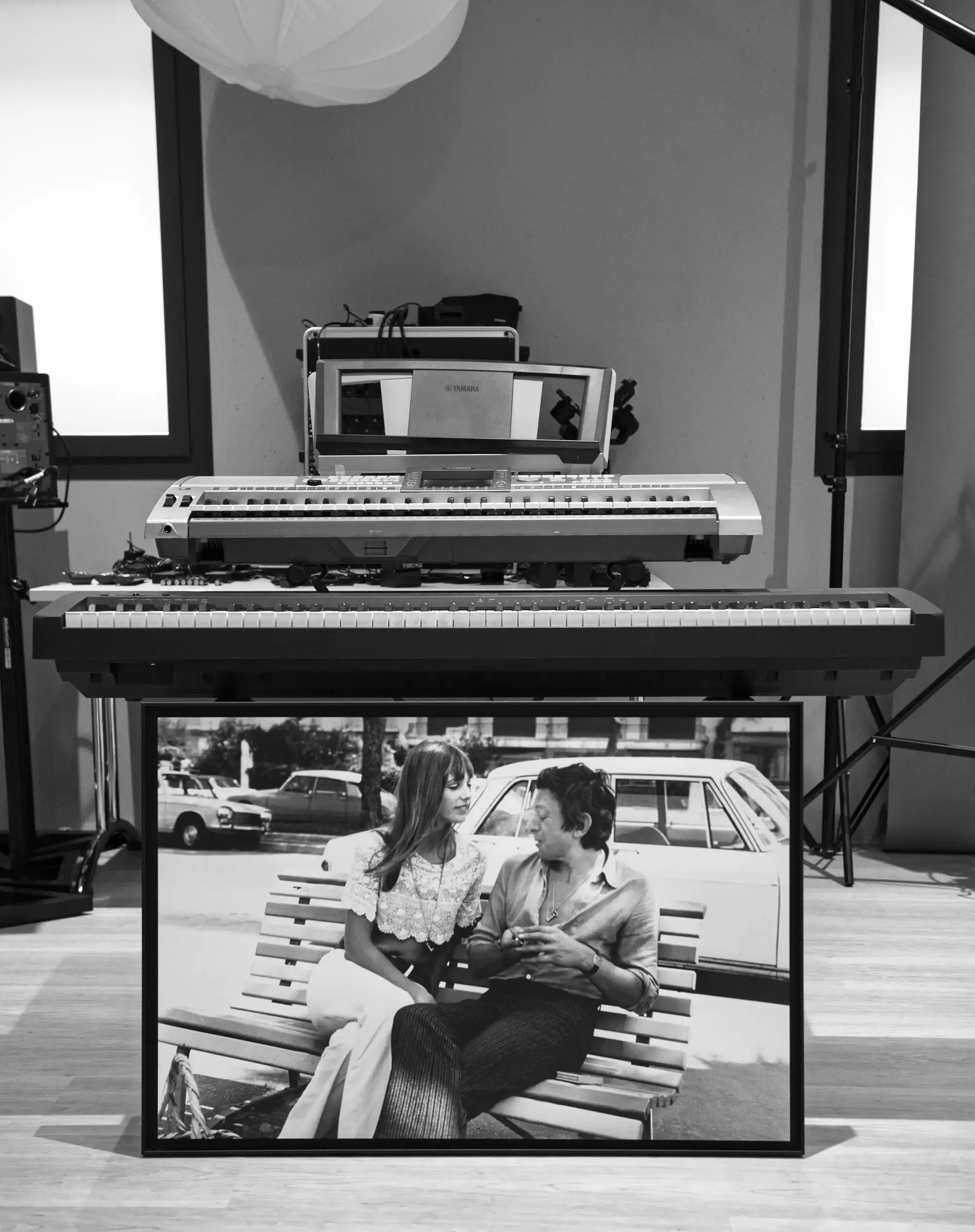 Gainsbourg & Birkin à Cannes - Photo d'art