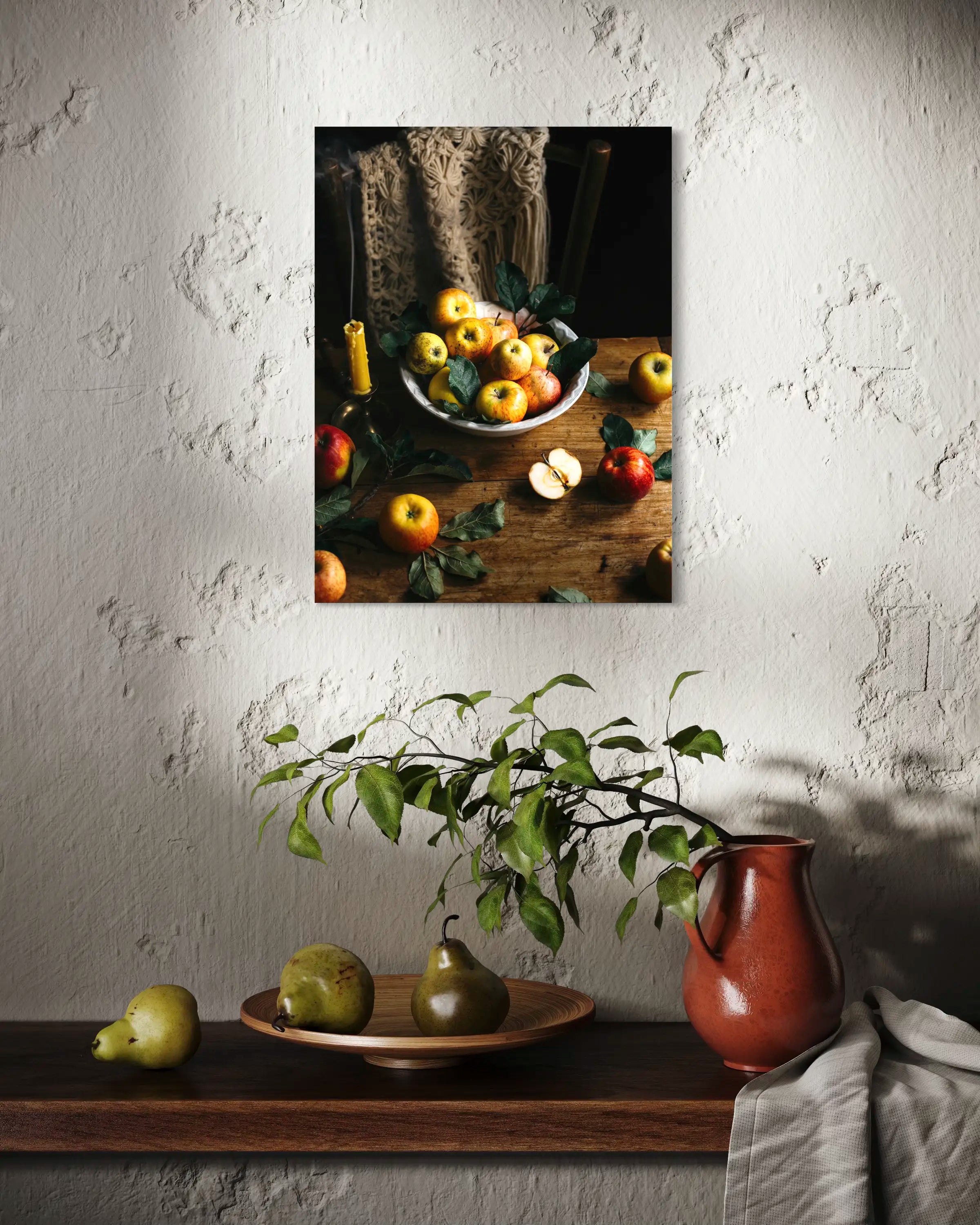 Une table en Automne - Photo d'art