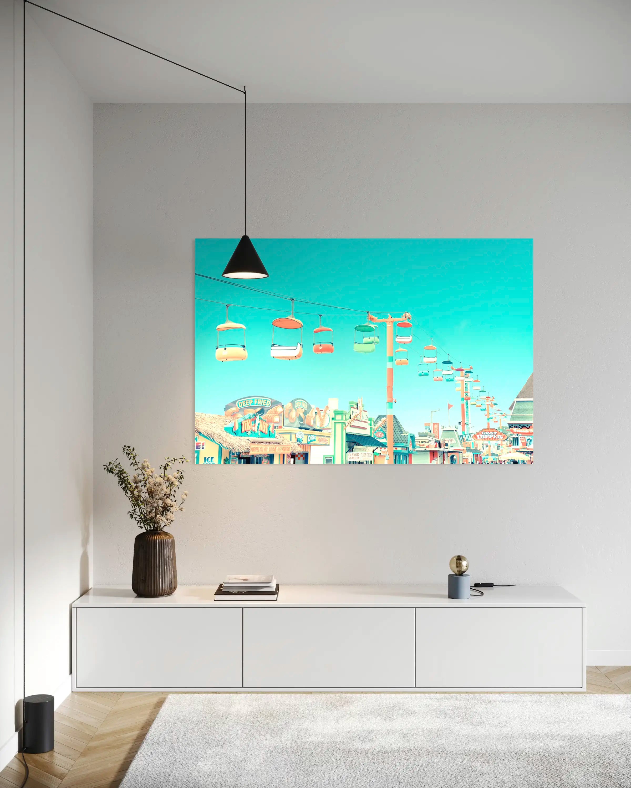 Colorful Boardwalk - Photo d'art