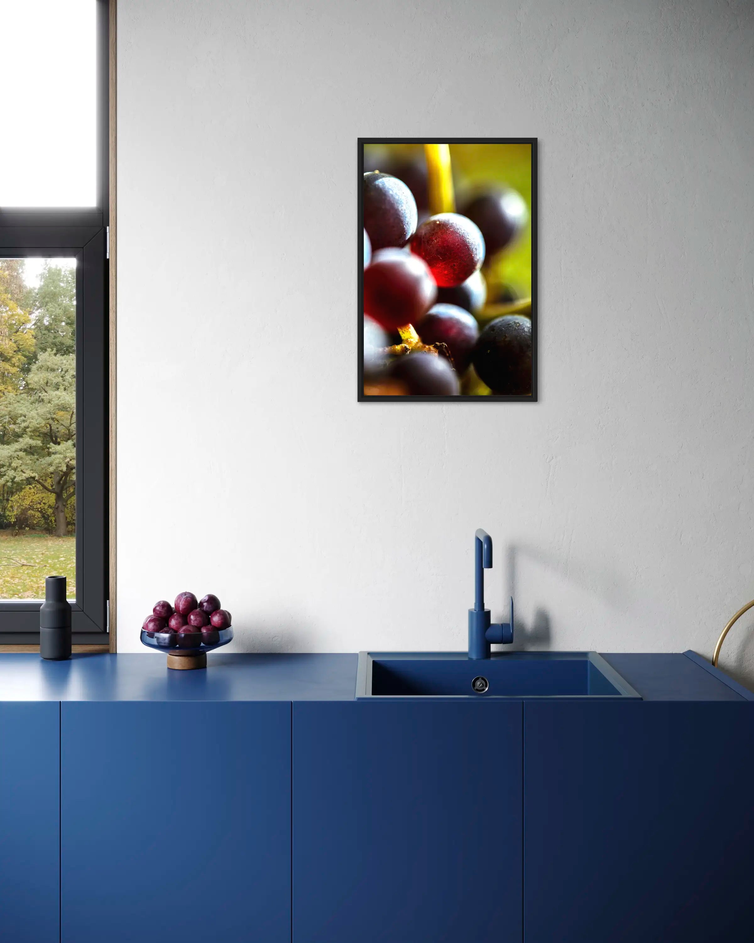 Éclats rouges - Photo d'art