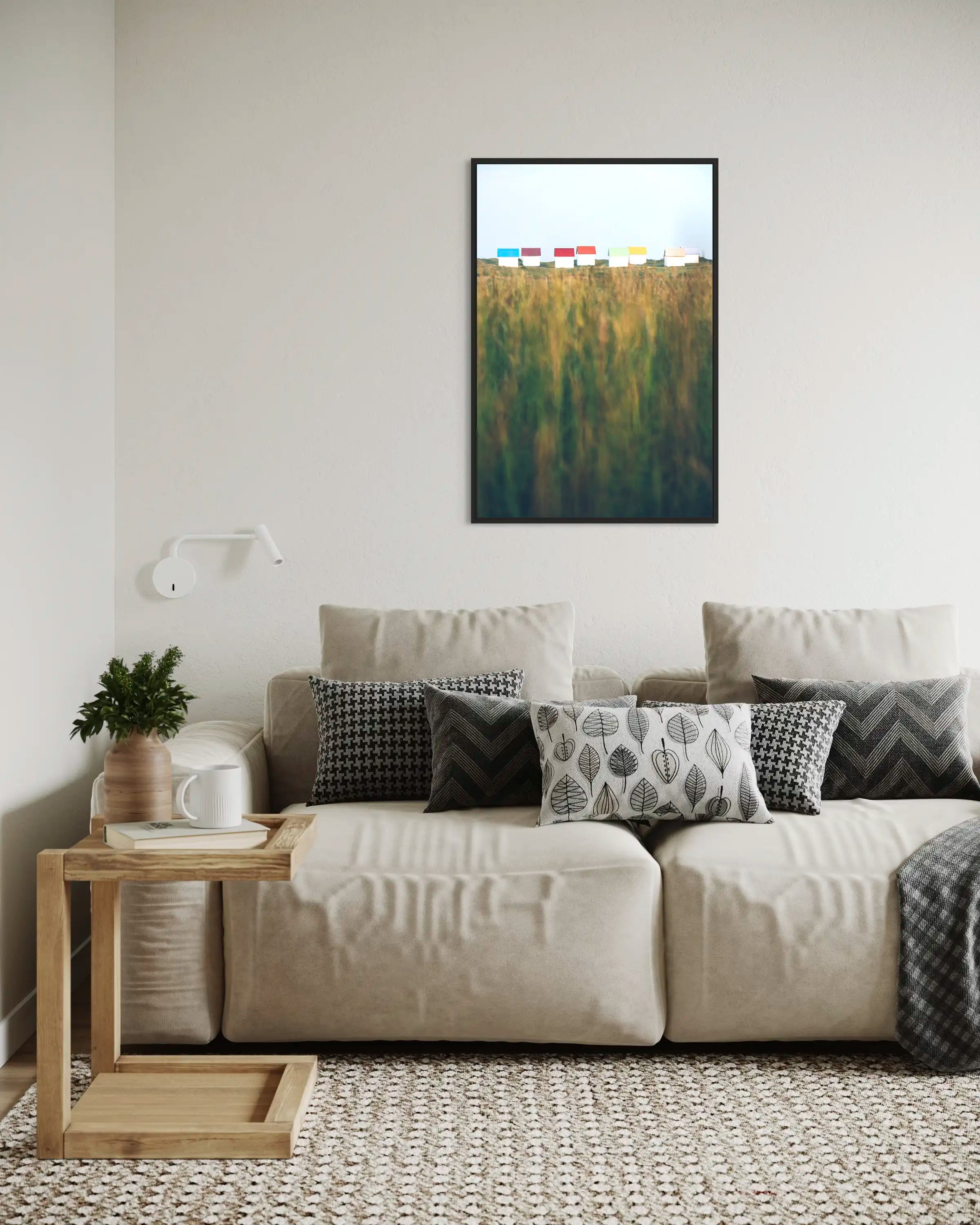 Les petites cabines - Photo d'art