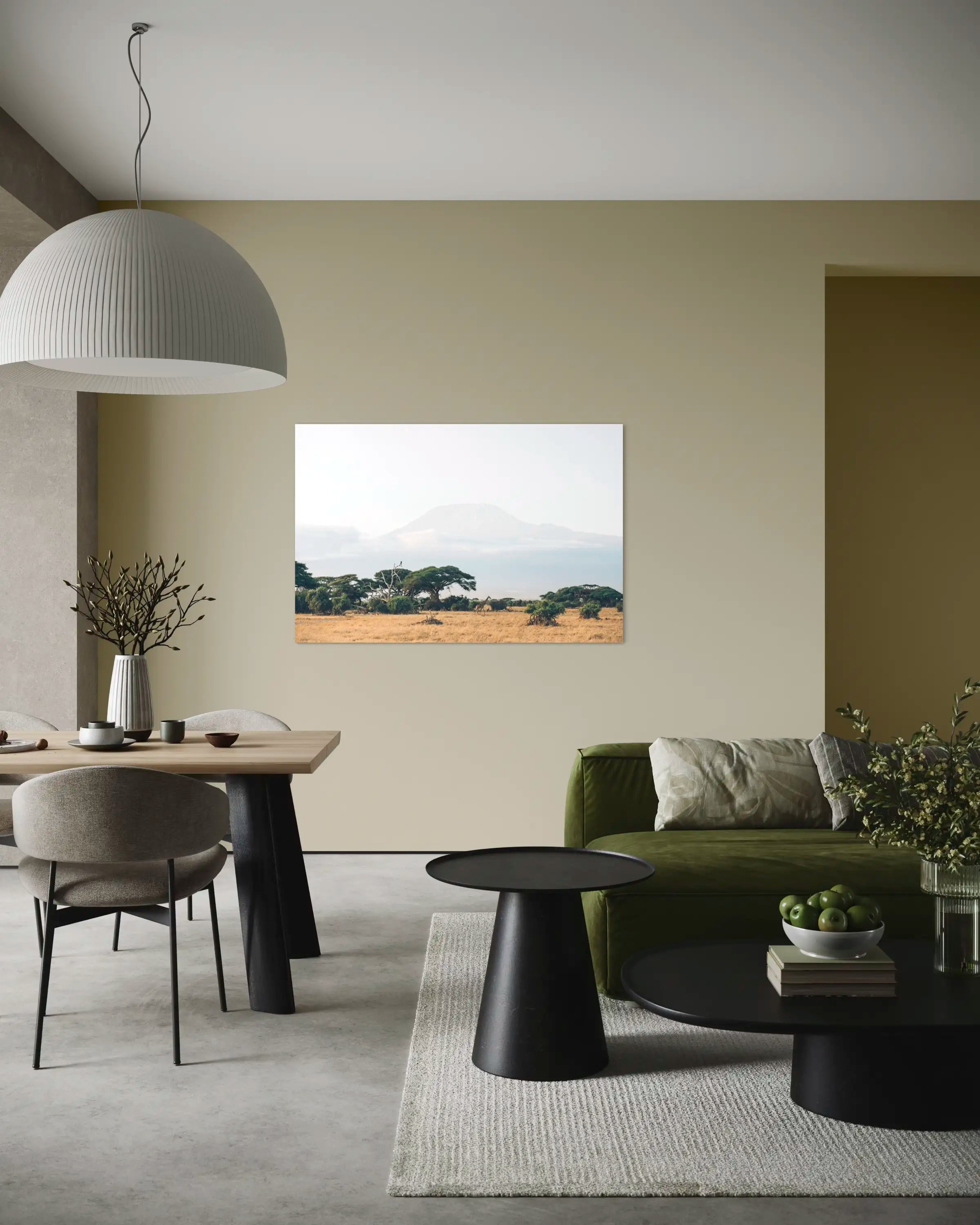 Mont Kilimandjaro - Photo d'art