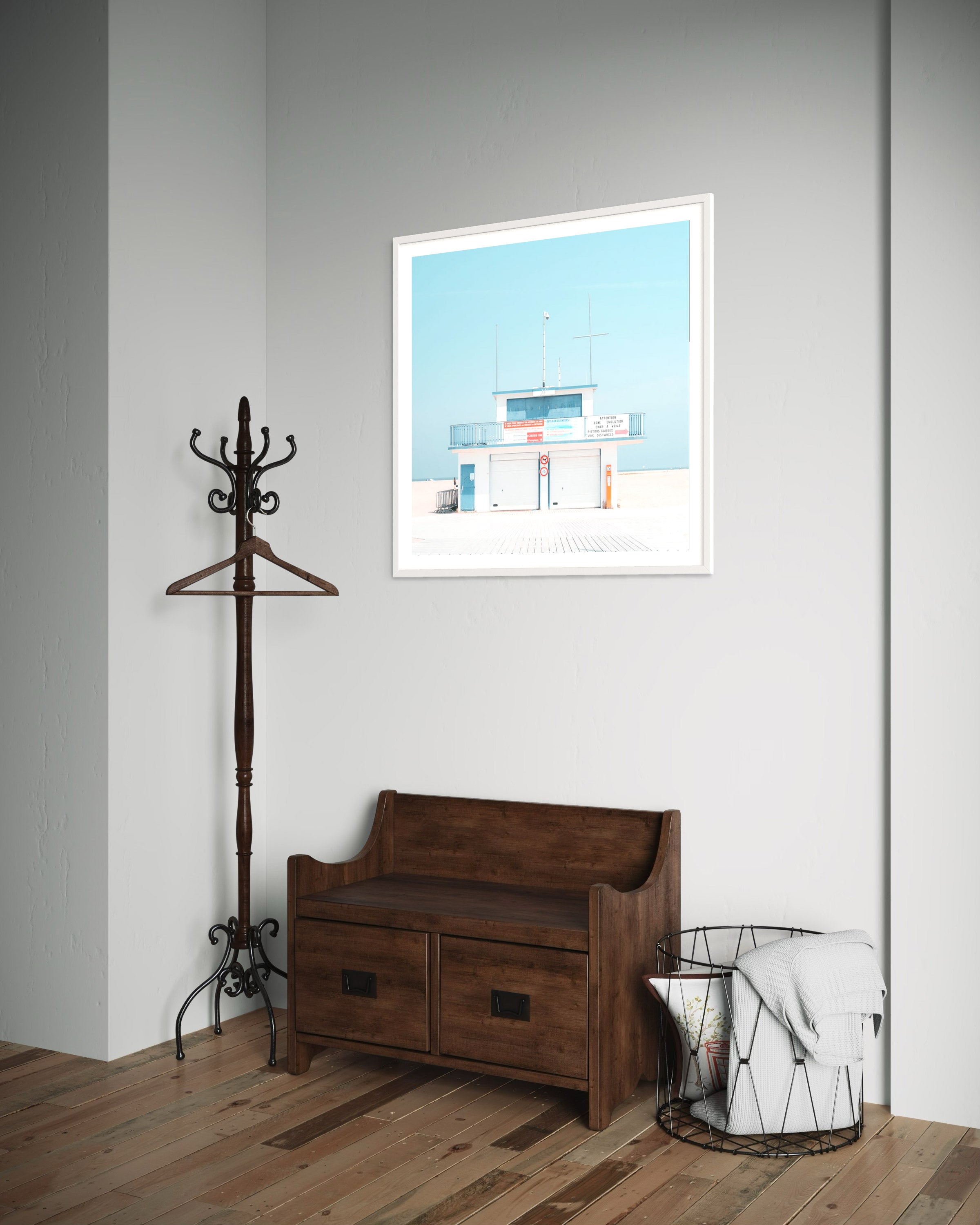 Poste de secours - Photo d'art