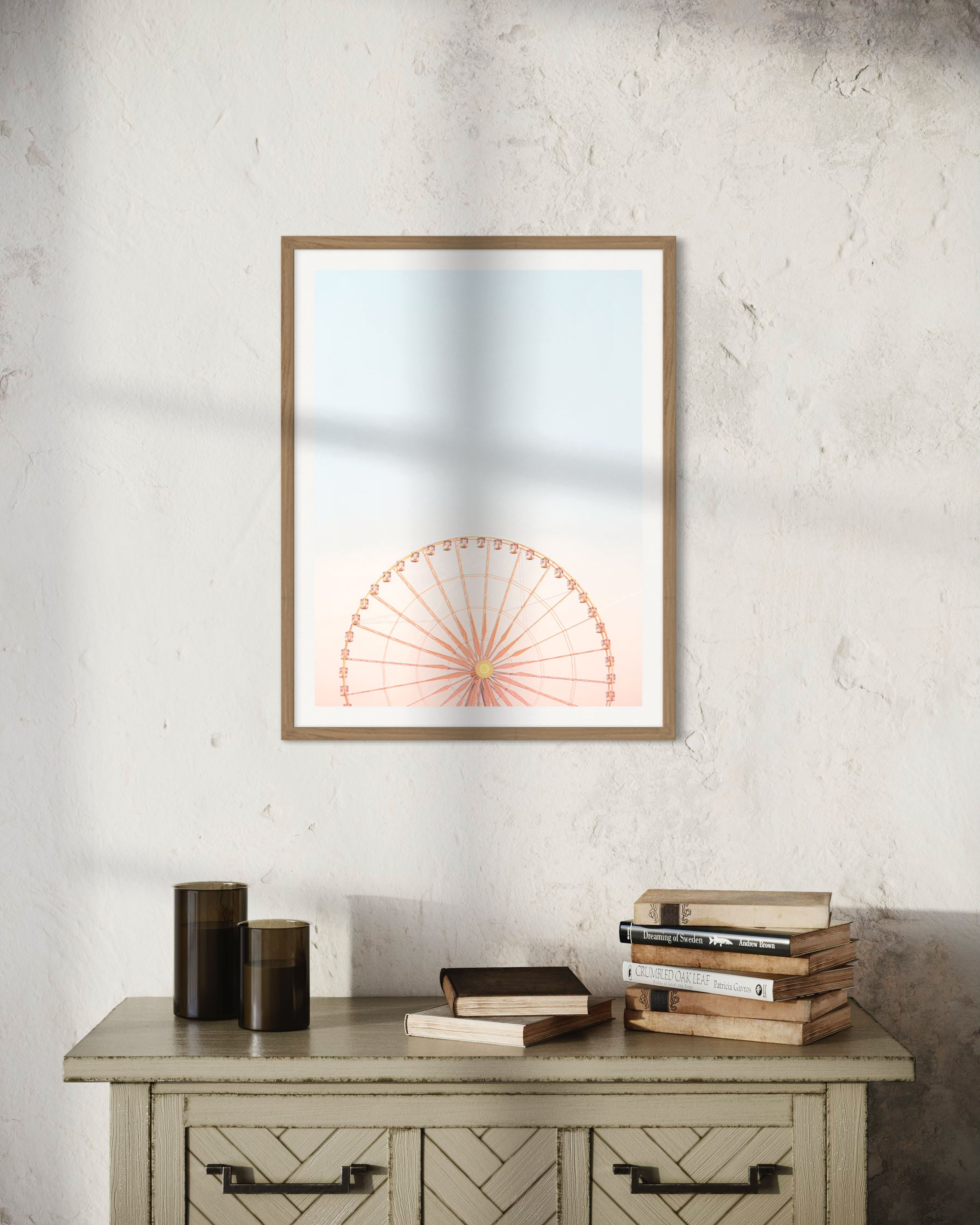 Roue pastel - Photo d'art