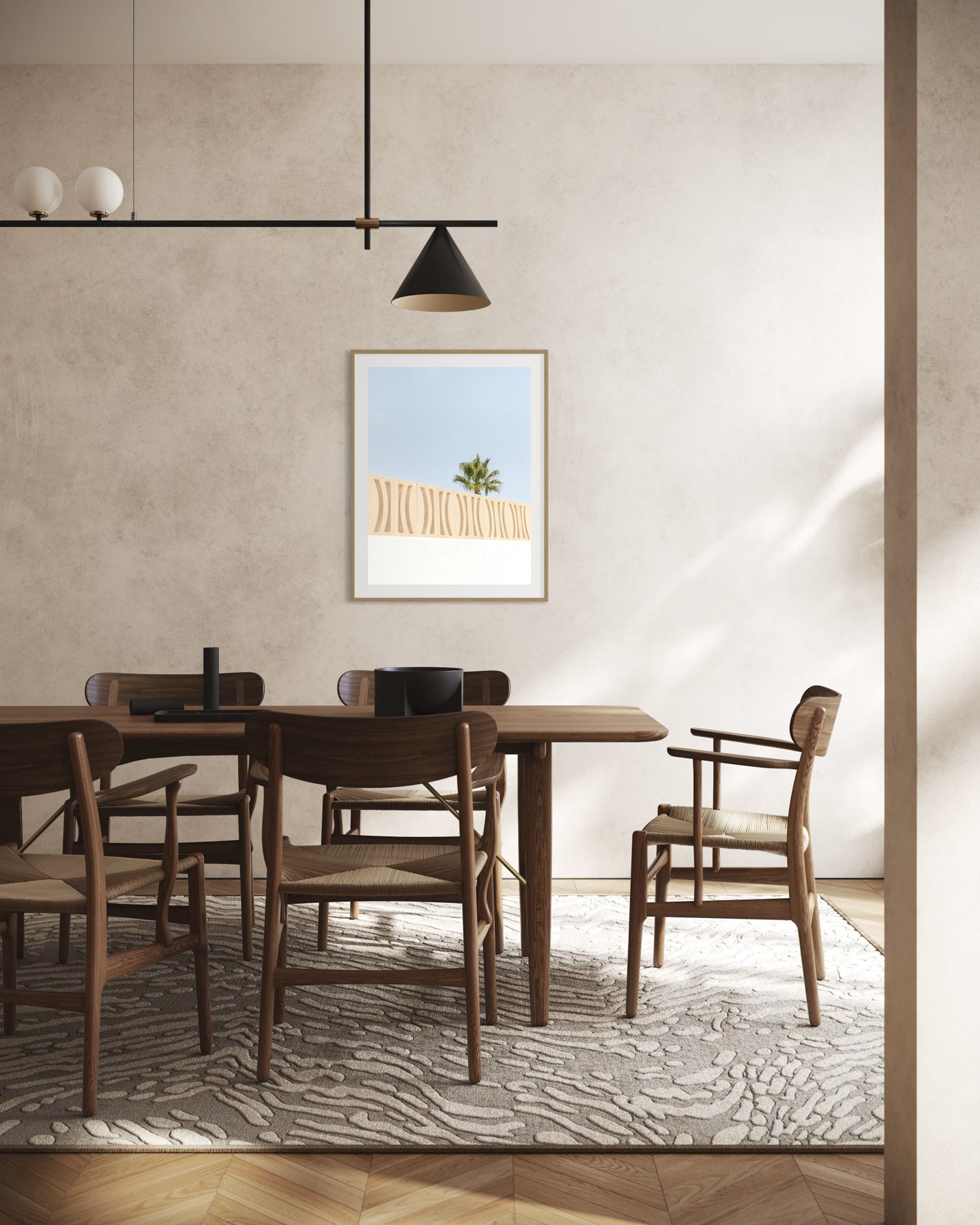 Mur tropical - Photo d'art