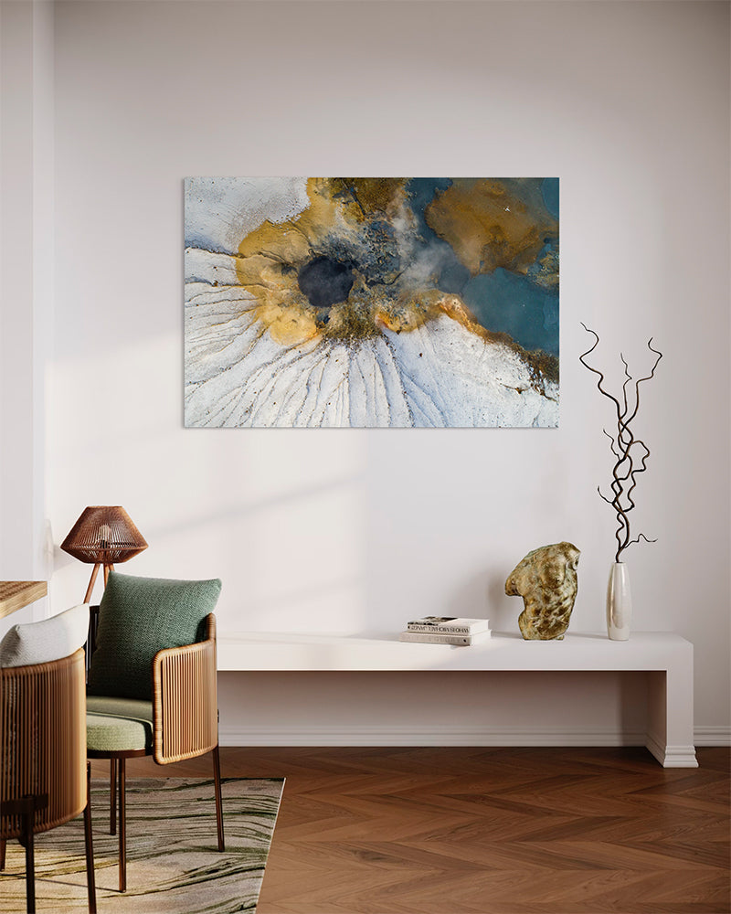 Source géothermale - Photo d'art