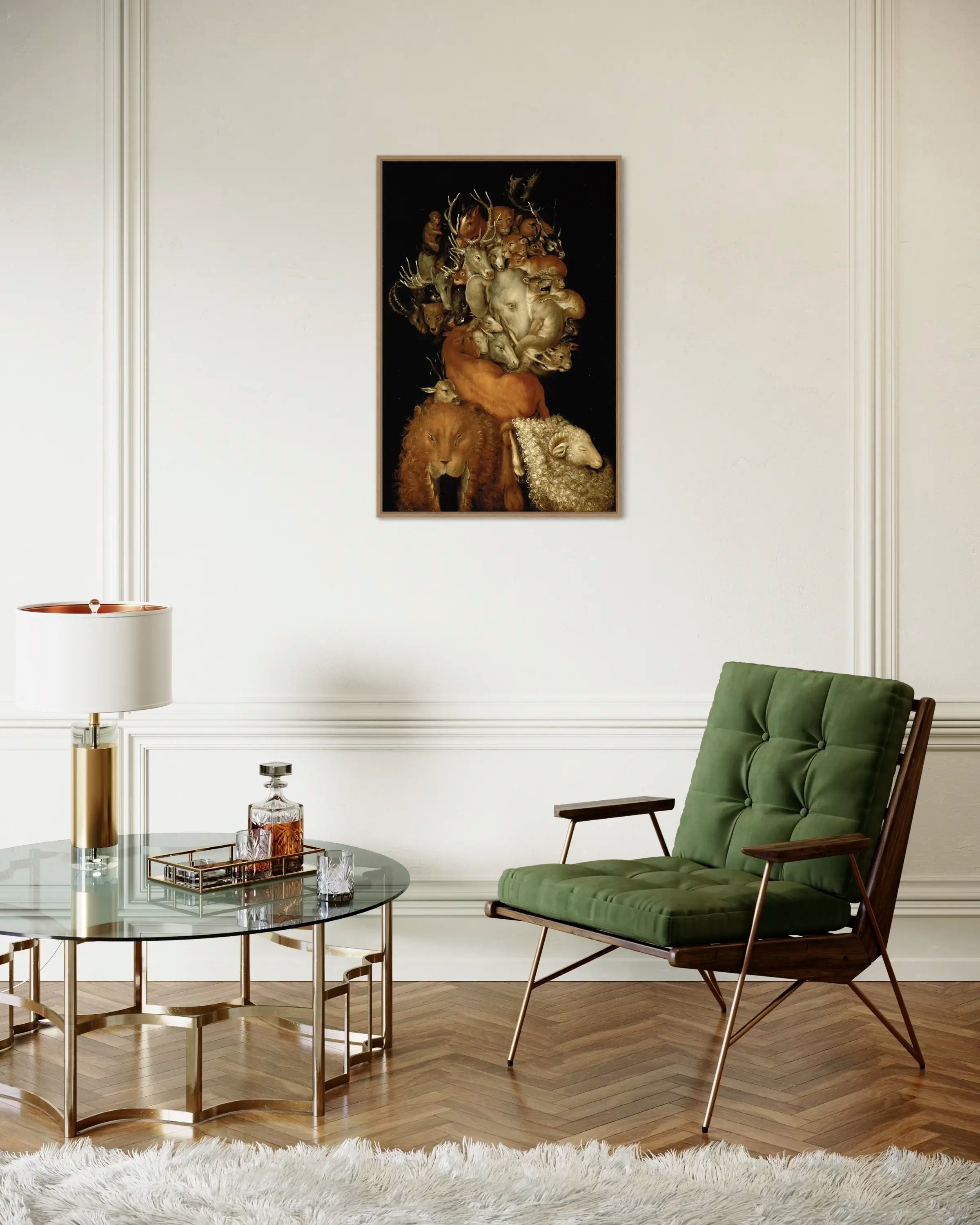 La terre - Peinture d'art