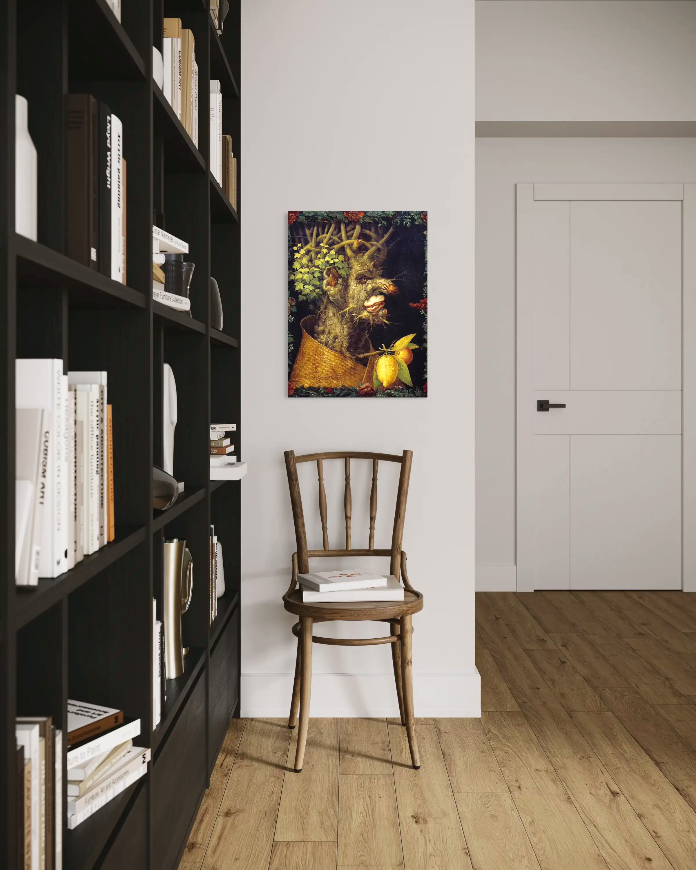 L'Hiver - Peinture d'art