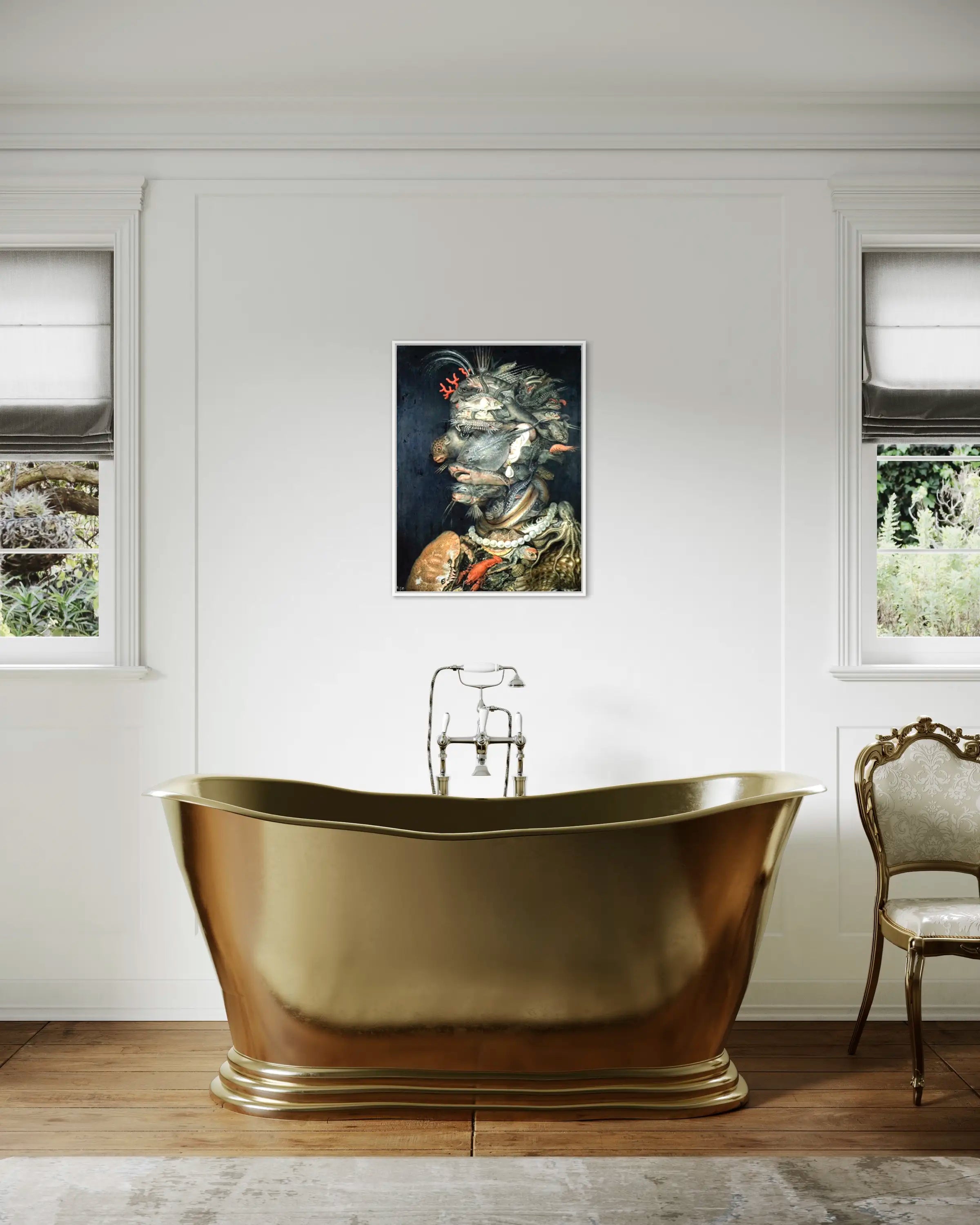 L'eau - Peinture d'art