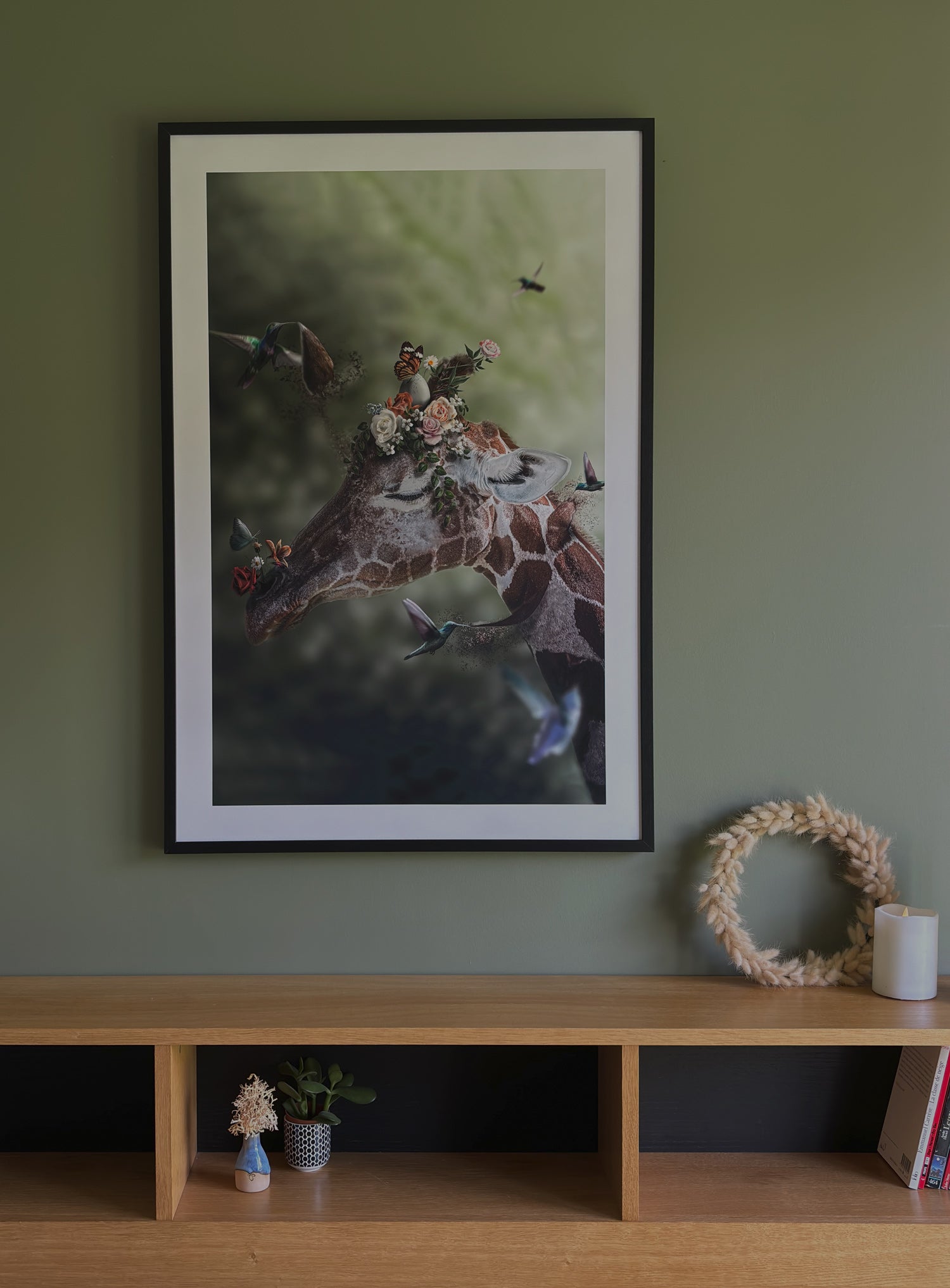 photo artistique image d'animaux pour affiche chambre enfant