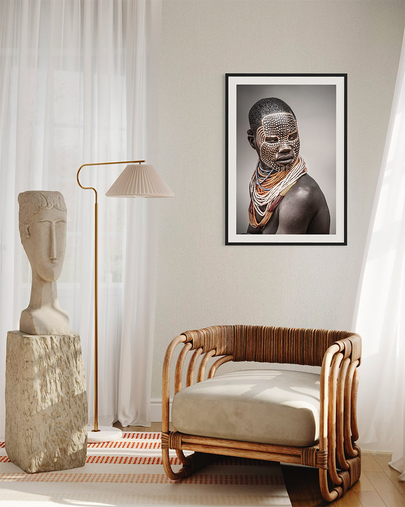 Un point c'est tout - Photo d'art