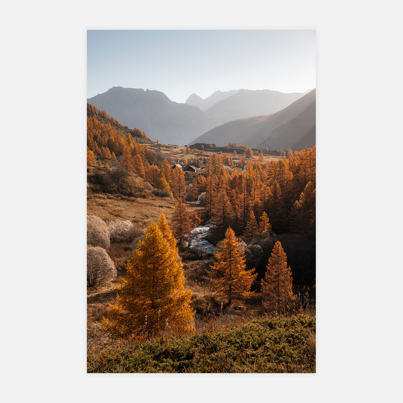 Haute Vallée de la Clarée - Photo d'art