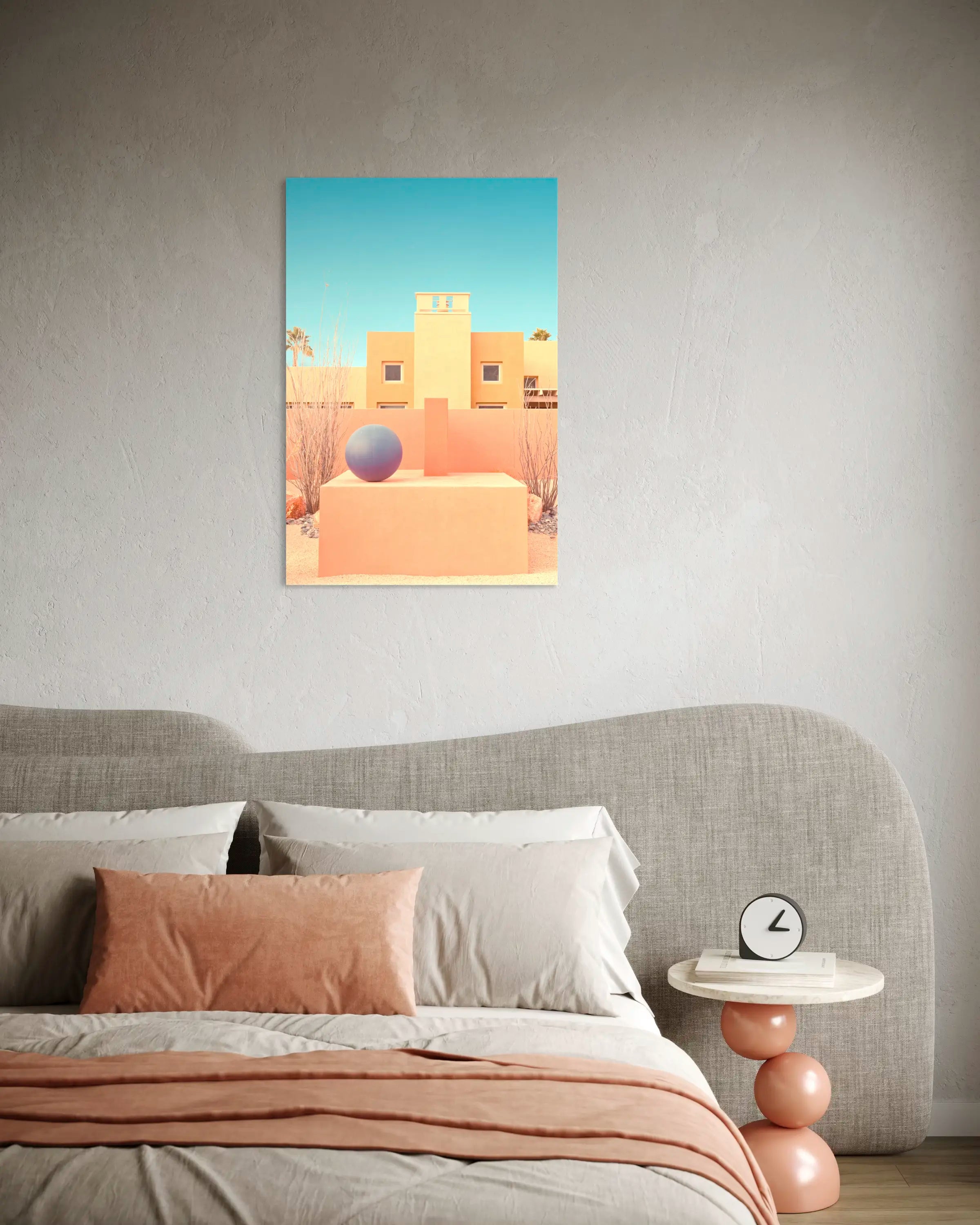 Geometric houses - Photo d'art