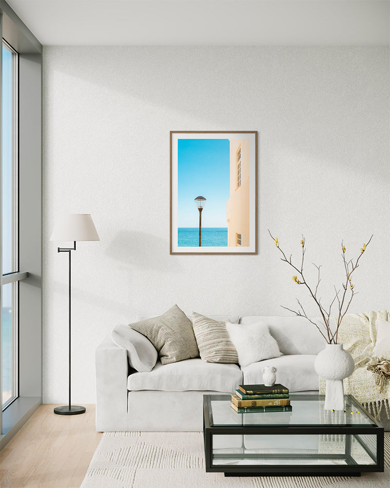 Vue sur la mer - Photo d'art