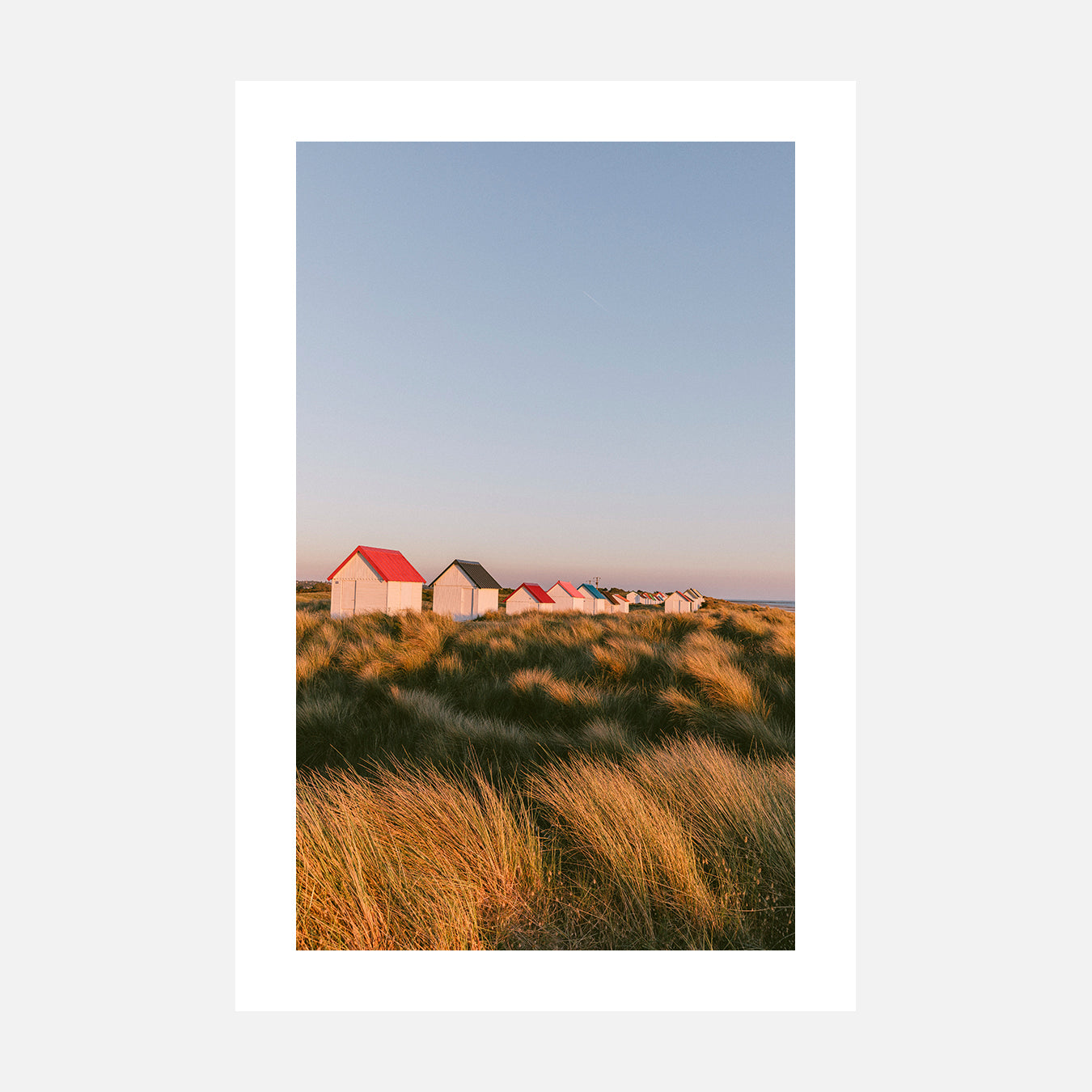 Cabines de plage 2 - Photo d'art