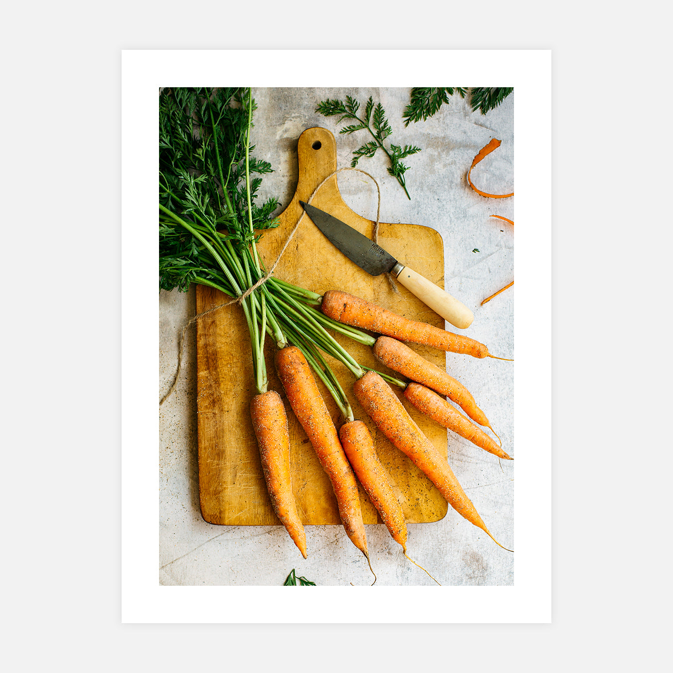 Carottes - Photo d'art