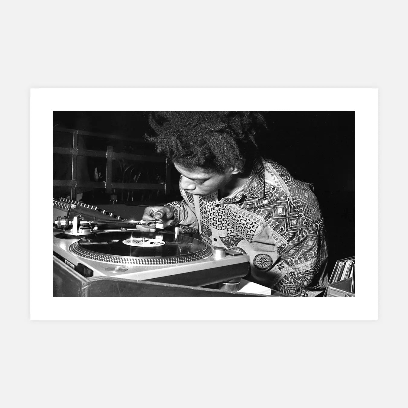 Le DJ Jean-Michel Basquiat - Photo d'art