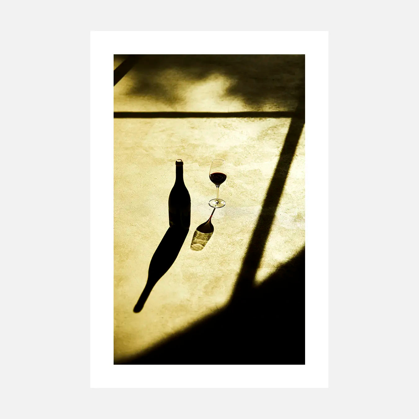 L'ombre du vin - Photo d'art