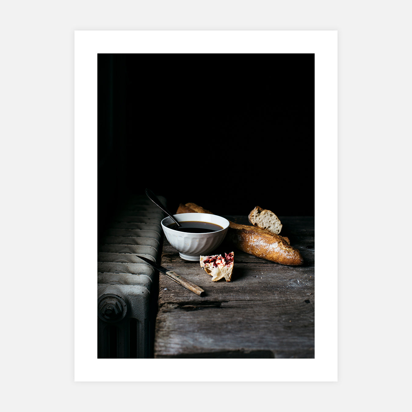 Petit déjeuner français - Photo d'art